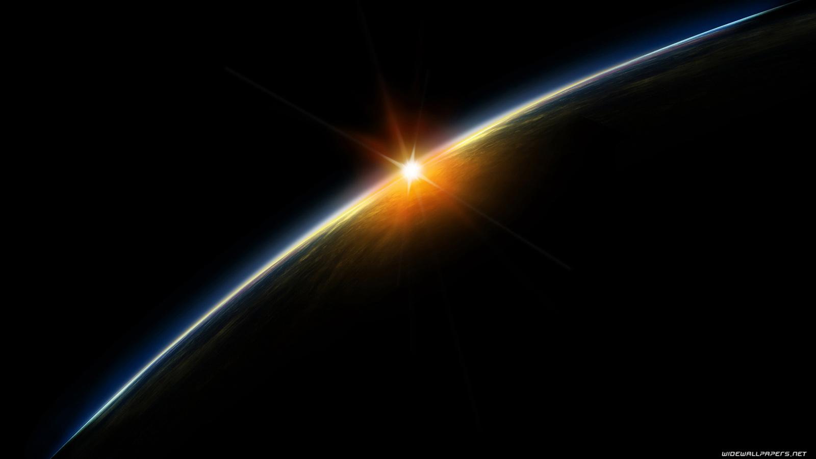 1600x900 Earth view from space desktop wallpaper HD and wide wallpaper