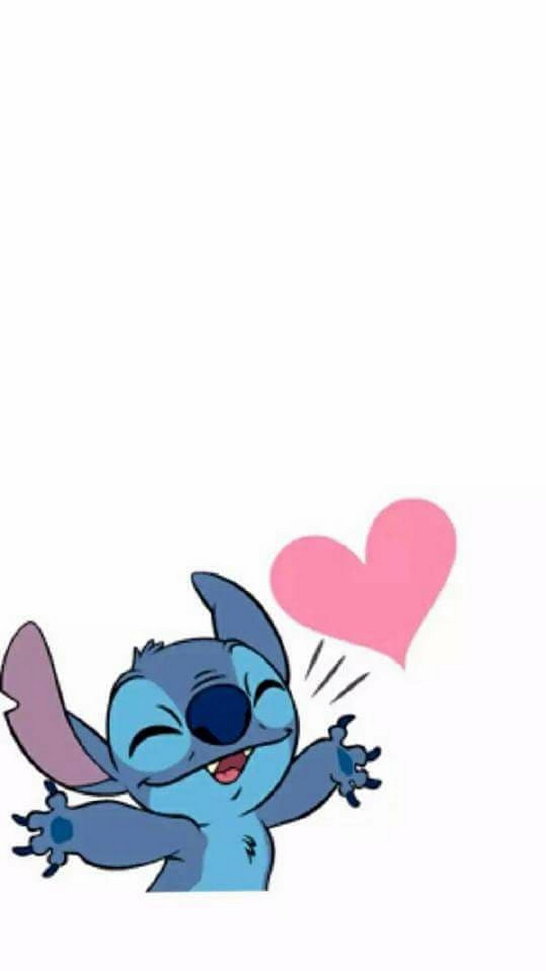 1080x1920 Kartun Stitch Love