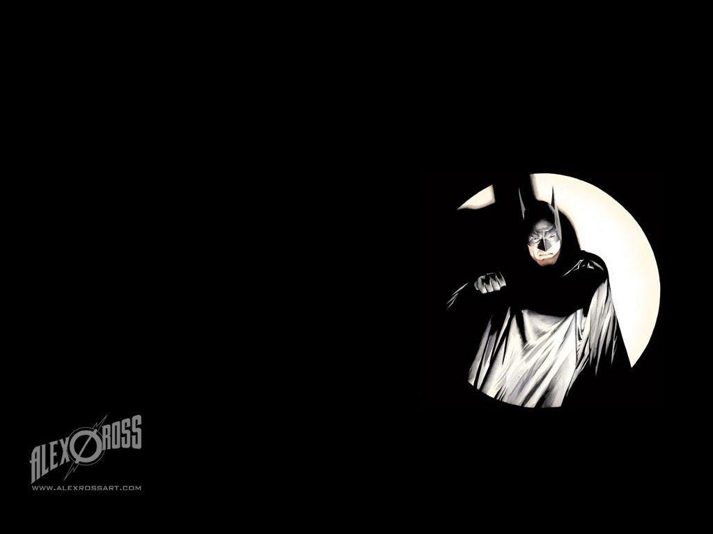 1024x768 Alex Ross Batman Desktop HD Wallpaper