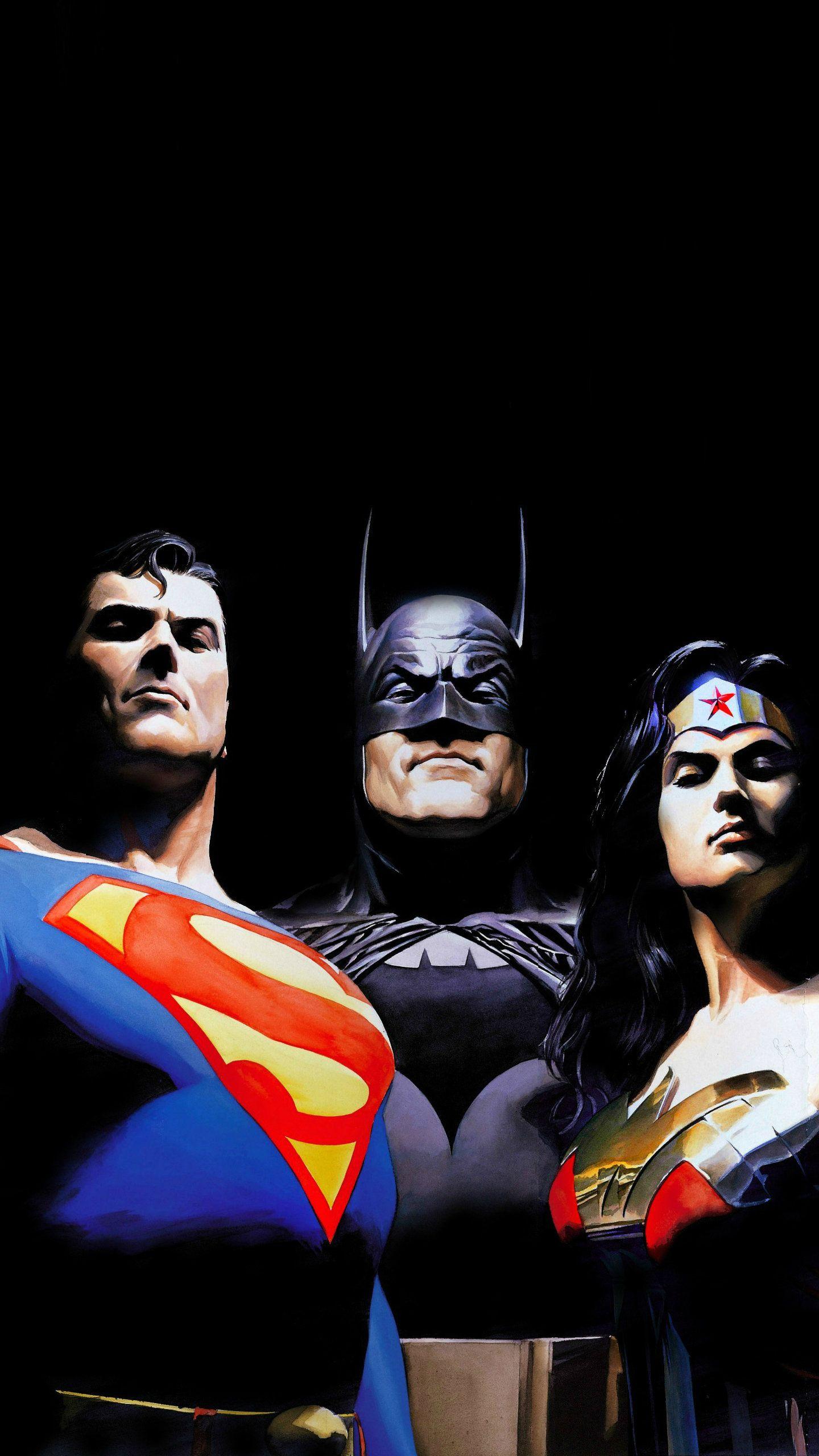 1440x2560 Alex Ross Justice League Artwork, HD Superheroes Wallpaper Photo and Picture ID