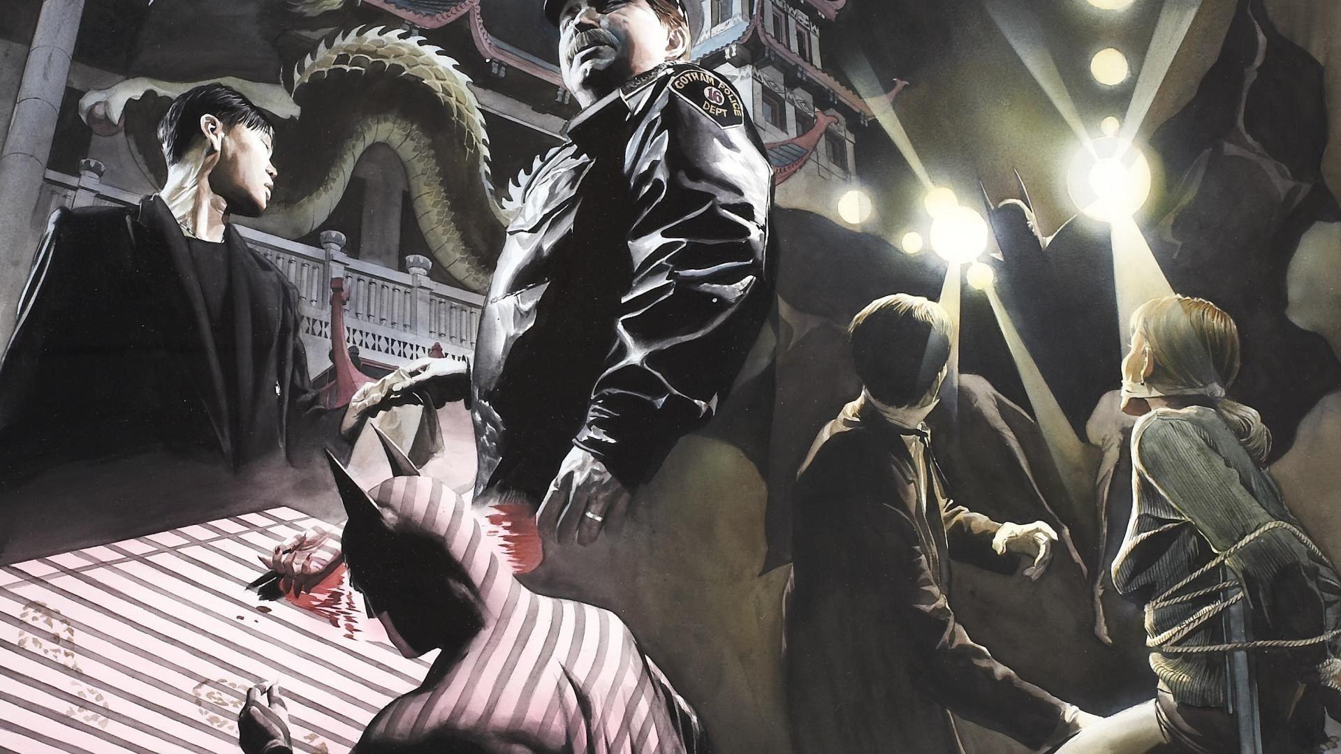 1920x1080 batman comics alex ross background. Alex ross, Batman wallpaper, Batman comics