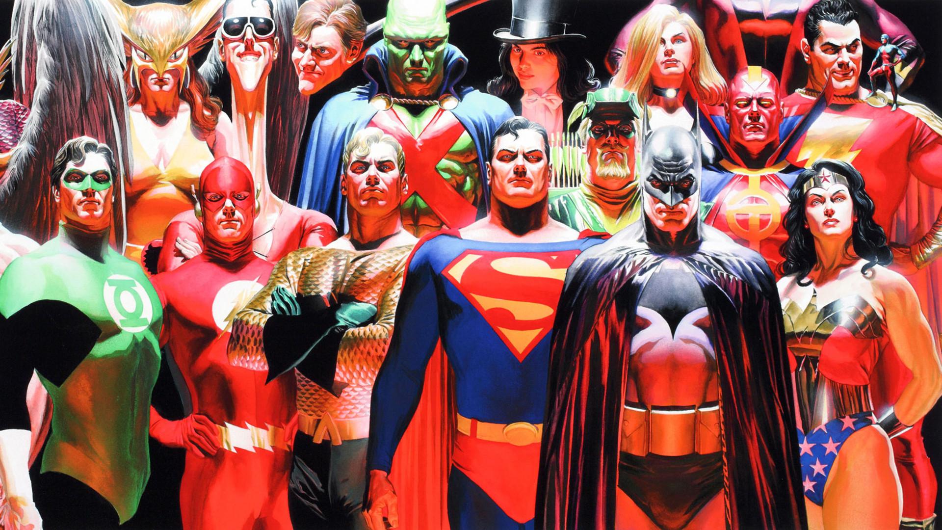 1920x1080 Justice League Of America Src Best Alex Ross Wallpaper League Wallpaper Alex Ross