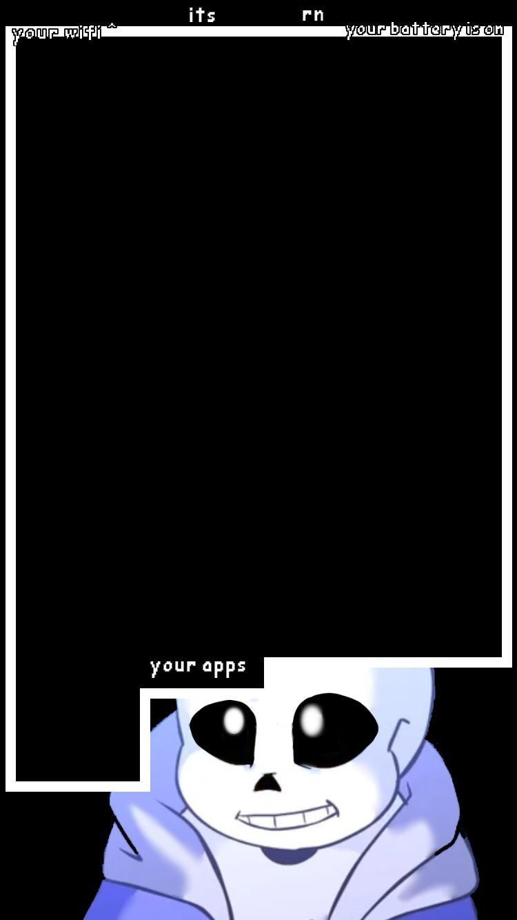 750x1334 Sans wallpaper for iPhone 8: Undertale