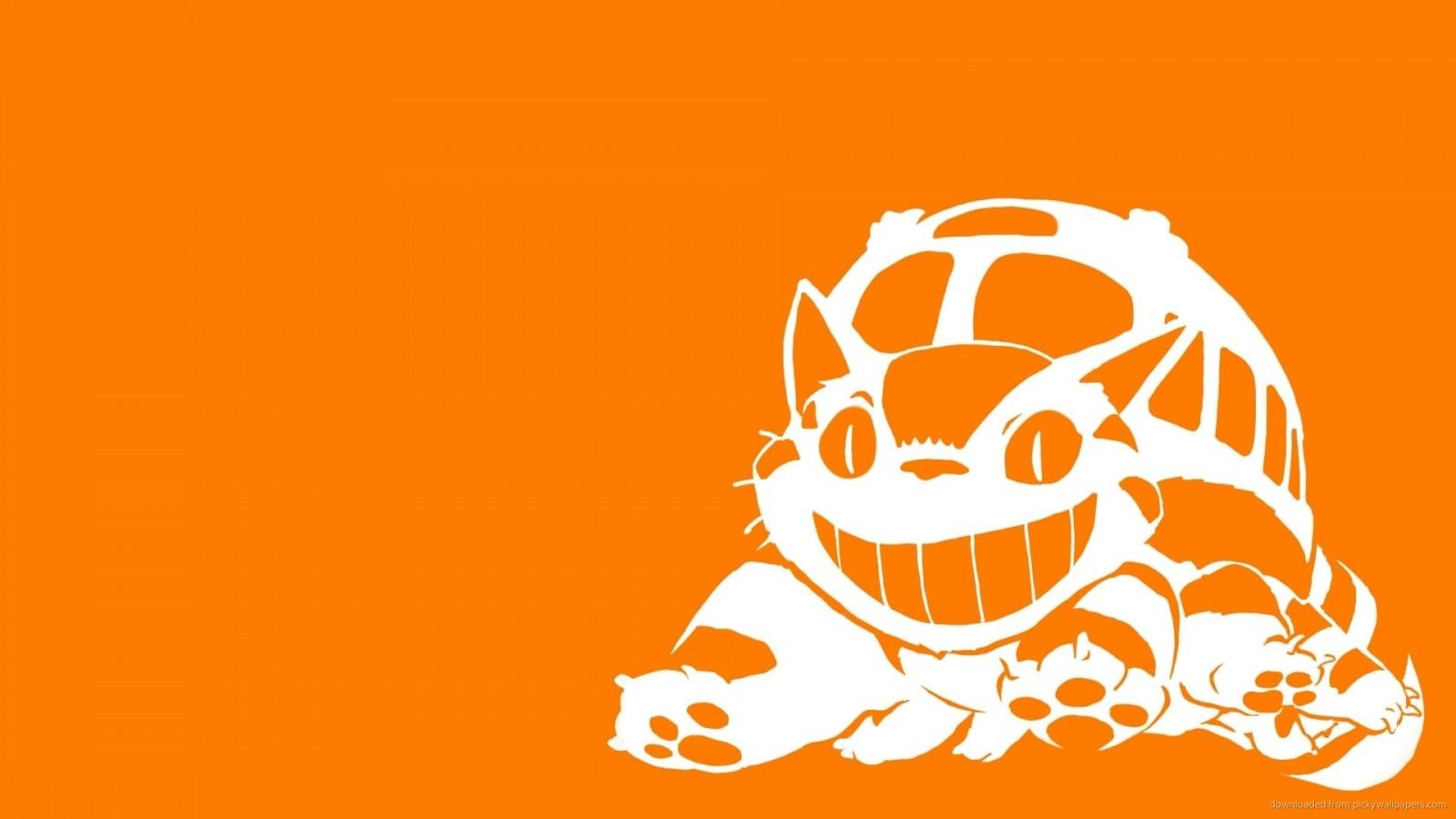 1600x900 illustration, anime, logo, cartoon, Totoro, My Neighbor Totoro, Studio Ghibli, font High quality walls