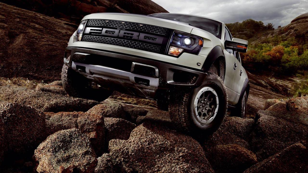1280x720 Car Wallpaper In Good Image: 2013 Ford F 150 SVT Raptor 4x4 6.2 V8 417 Cv 60 Mkgf