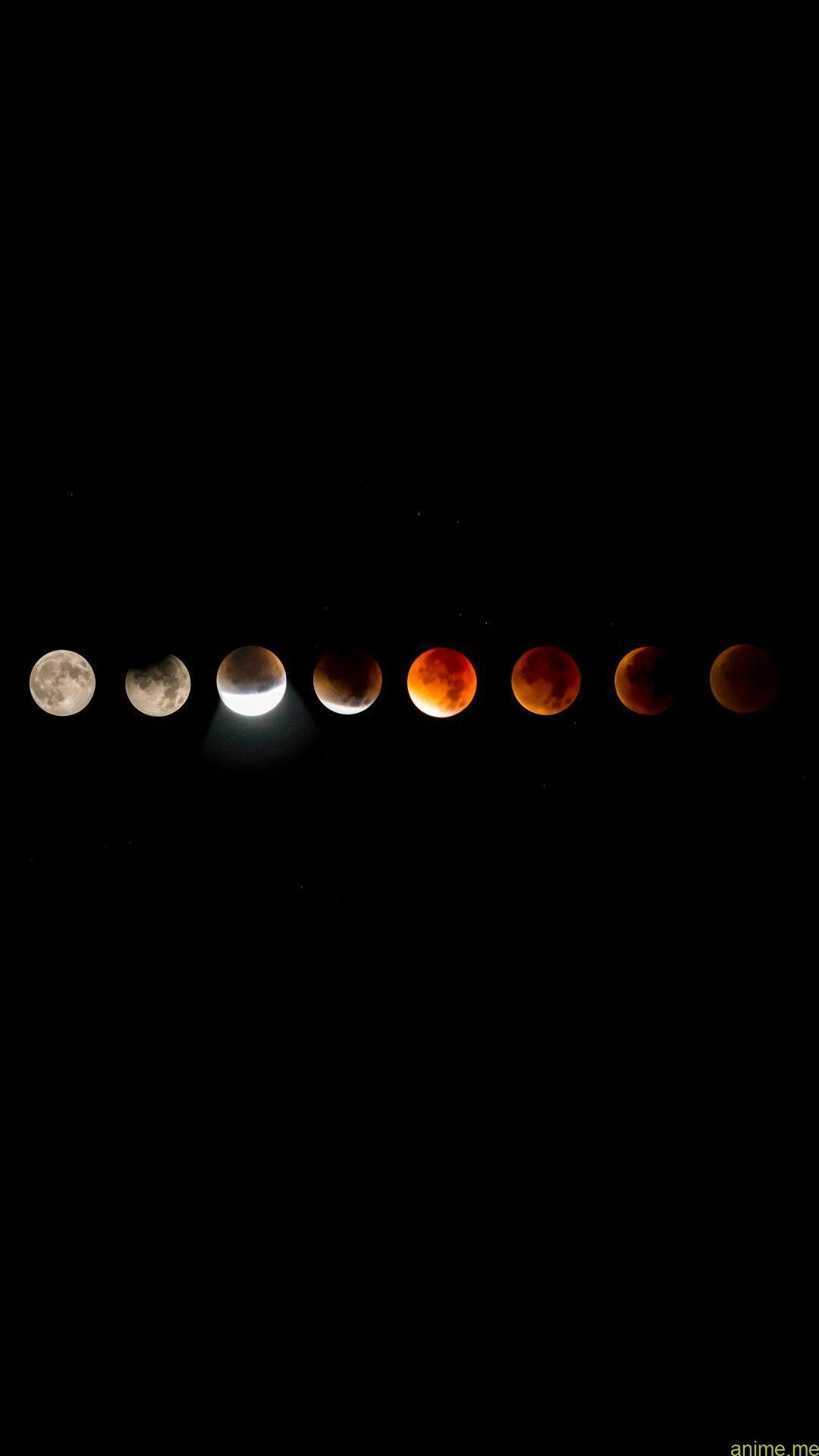 1080x1920 Blood Moon Lunar Eclipse iPhone Wallpaper 3D iPhone Wallpaper