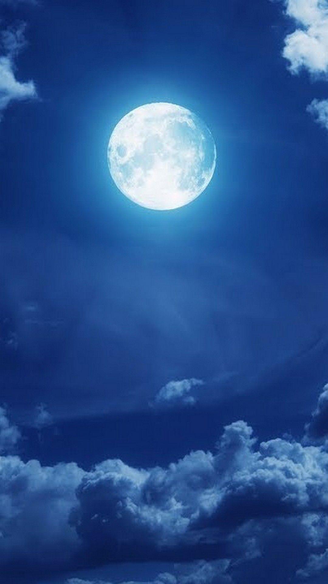 1080x1920 iPhone Moon HD Wallpaper