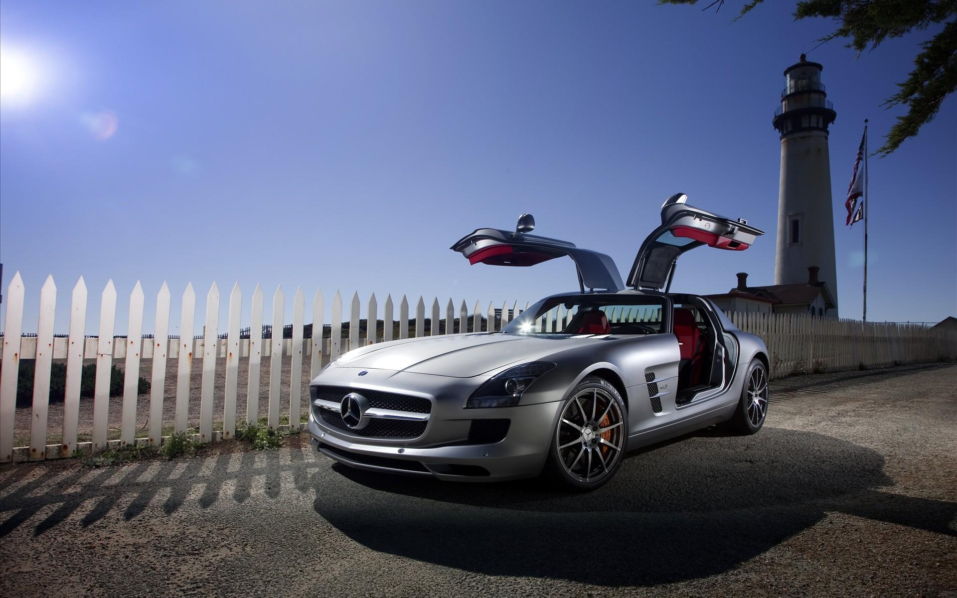 1920x1200 Mercedes Benz SLS AMG 17 HD wallpaper