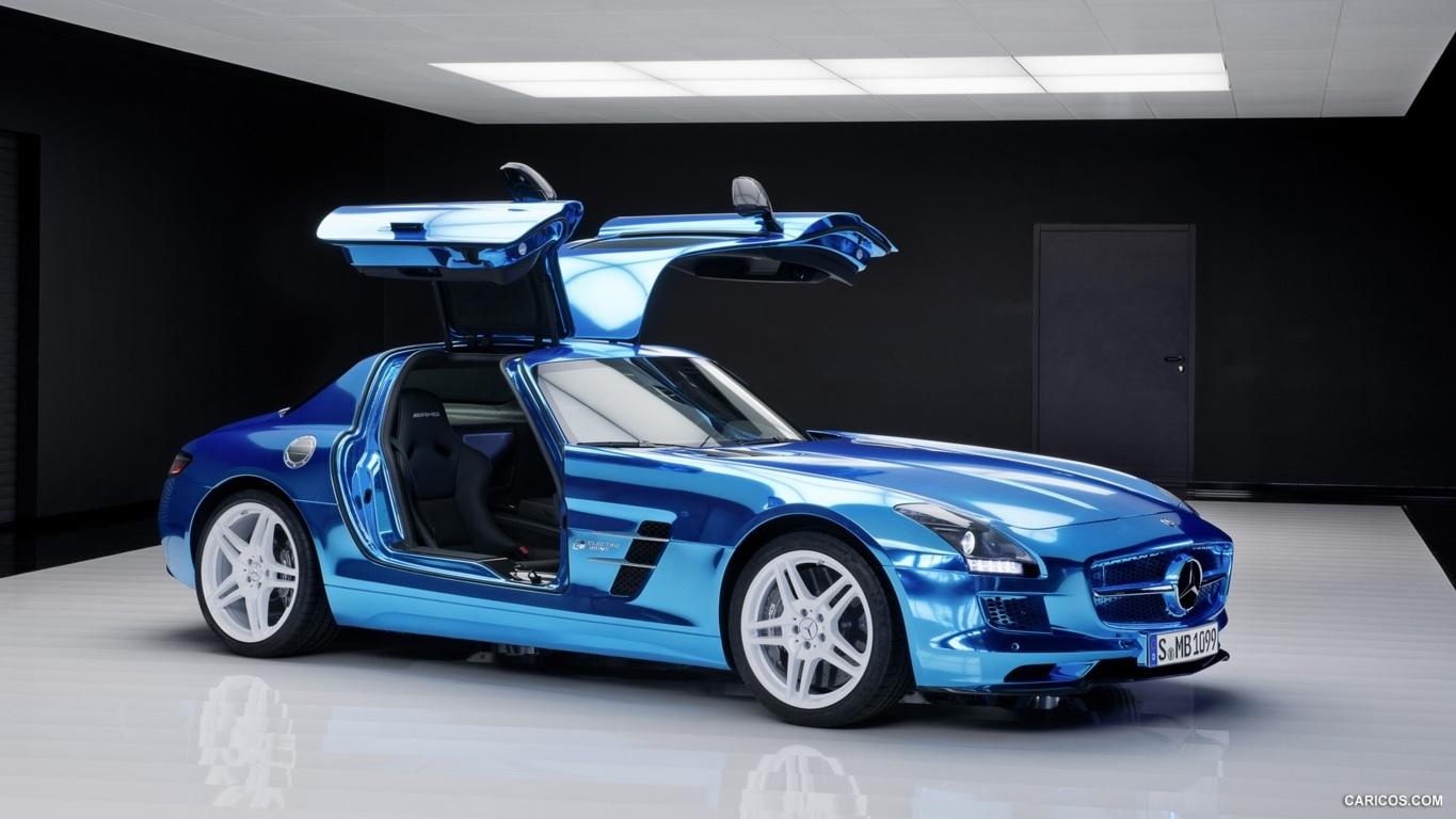 1365x768 Mercedes Benz SLS AMG Wallpaper 4 Wallpaper HD