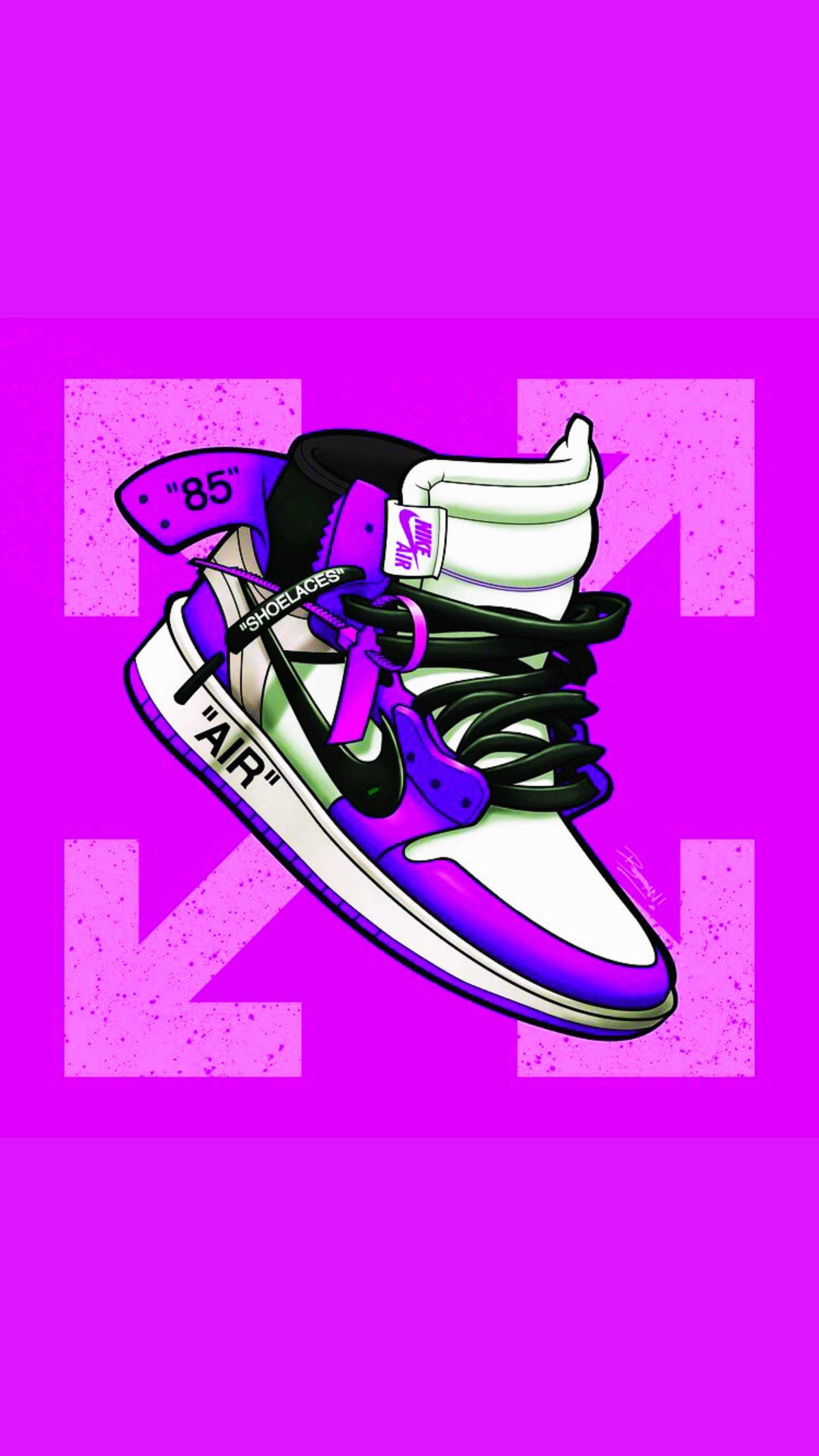 2160x3840 Sneaker Lockscreen Free HD Wallpaper