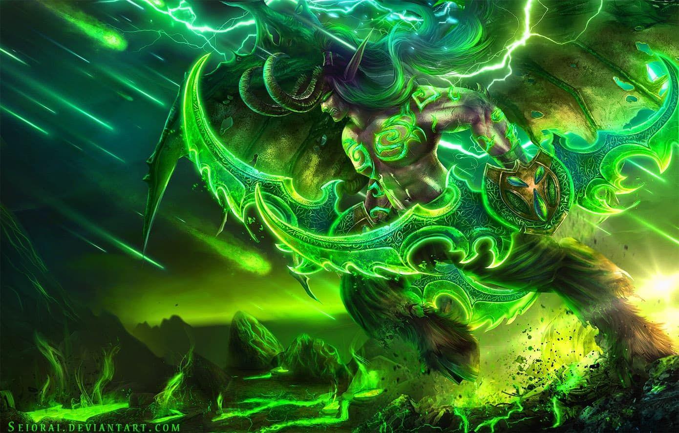 1390x887 Demon Hunter Wow Wallpaper