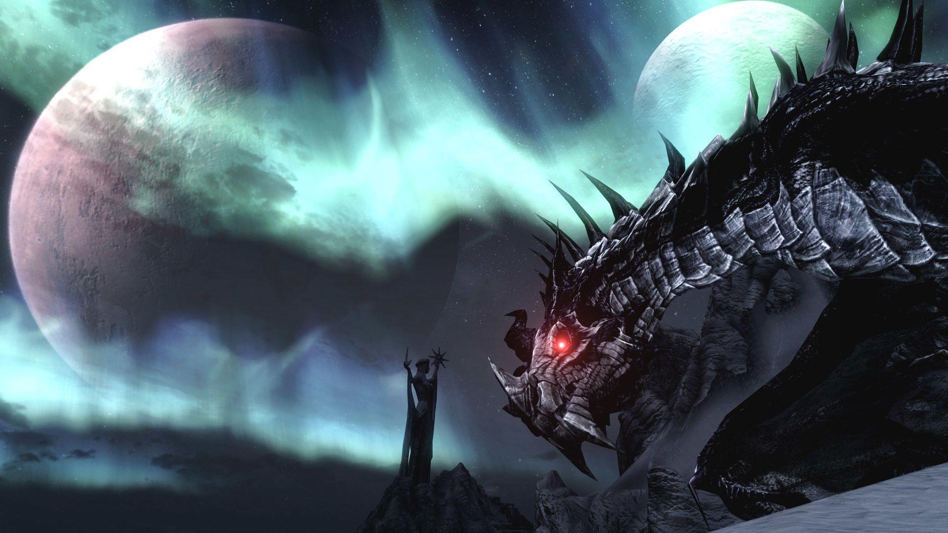 1920x1080 Skyrim Computer Background