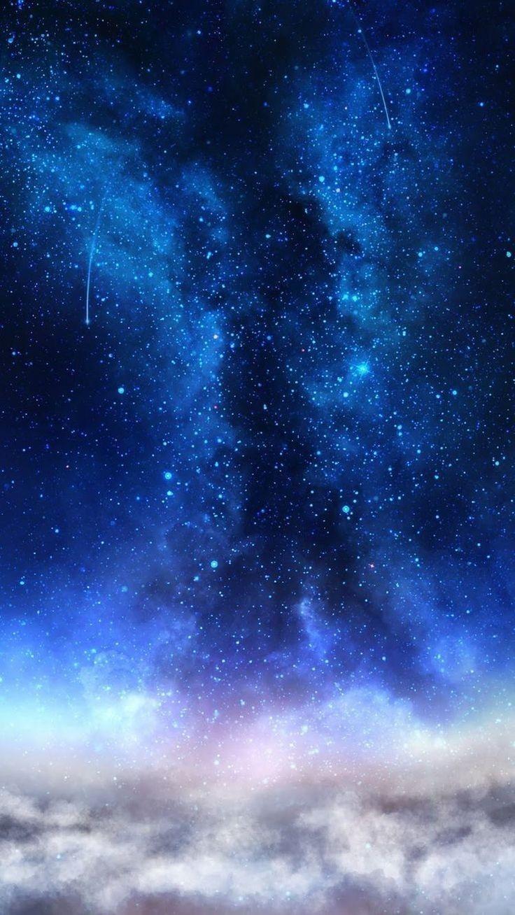 736x1308 Mi tema ❤. Blue galaxy wallpaper, Galaxies wallpaper, Blue wallpaper
