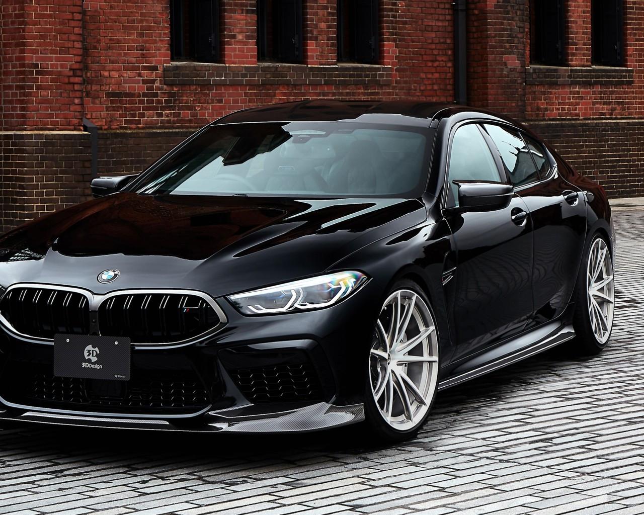 1280x1024 Download 1280x1024 Bmw M8 Competition Gran Coupe, Black, Sport Cars Wallpaper