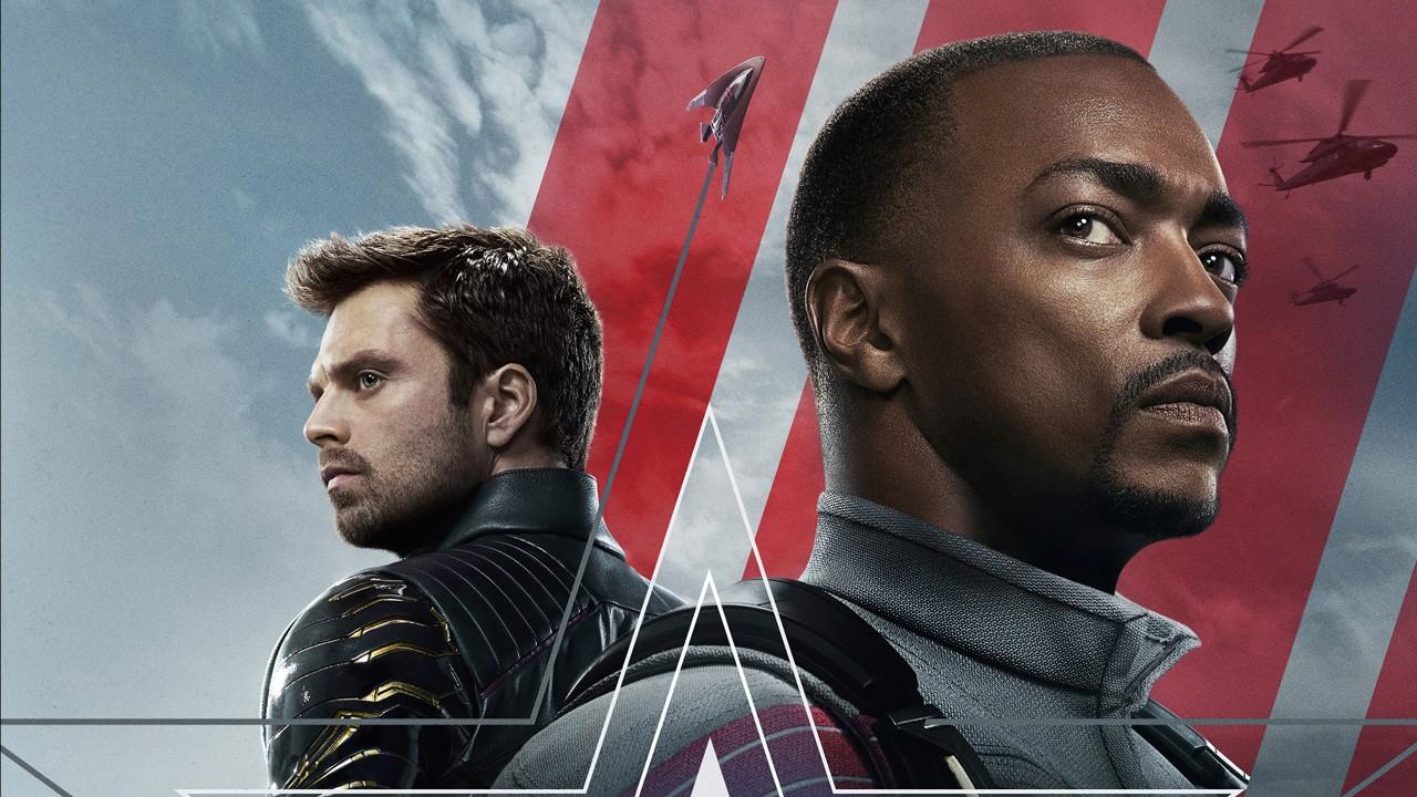1280x720 Anthony Mackie Bucky Barnes Falcon Sam Wilson Sebastian Stan Winter Soldier 4K HD The Falcon and the Winter Soldier Wallpaper