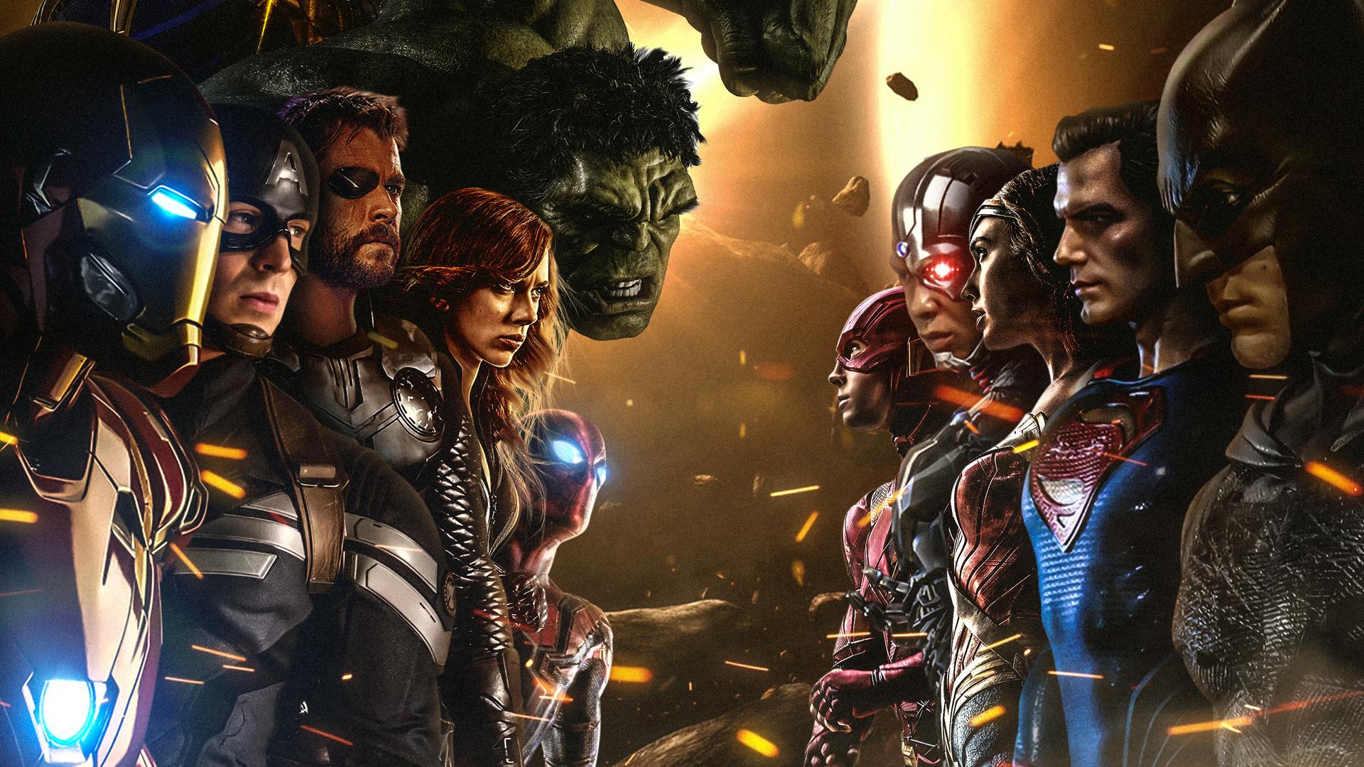 1920x1080 Marvel Vs Dc Laptop Full HD 1080P HD 4k Wallpaper, Image, Background, Photo and Picture
