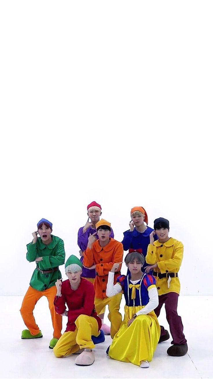 736x1308 Halloween BTS Wallpaper