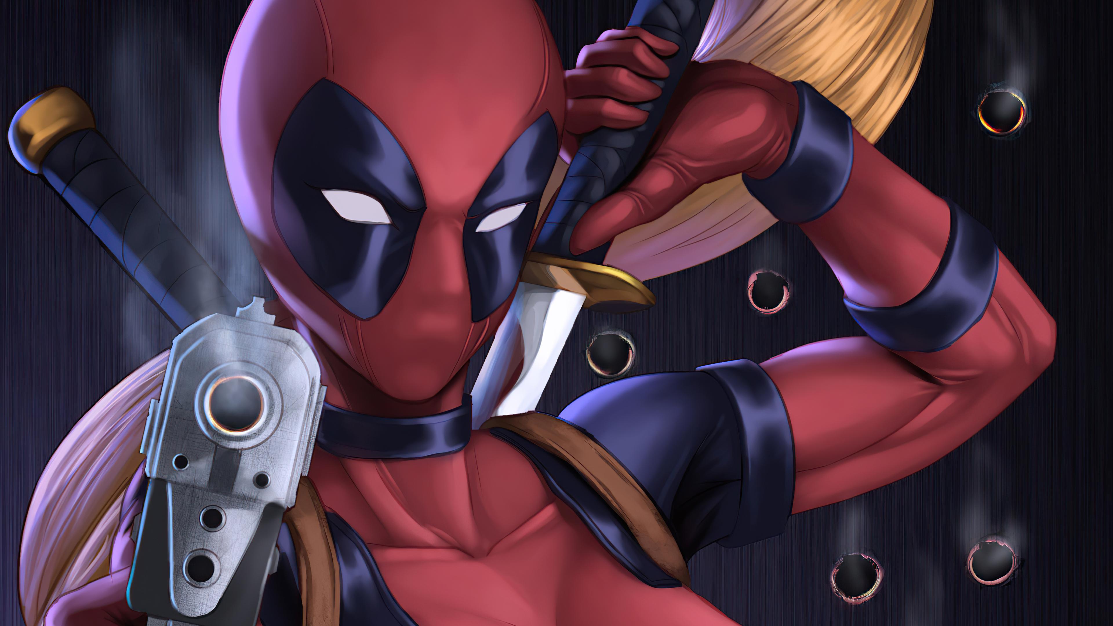 3840x2160 Lady Deadpool Wallpaper 4k Ultra HD