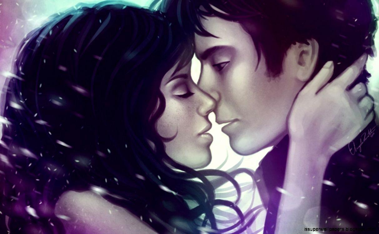 1214x750 love couple wallpaper, purple, romance, interaction, love, black hair