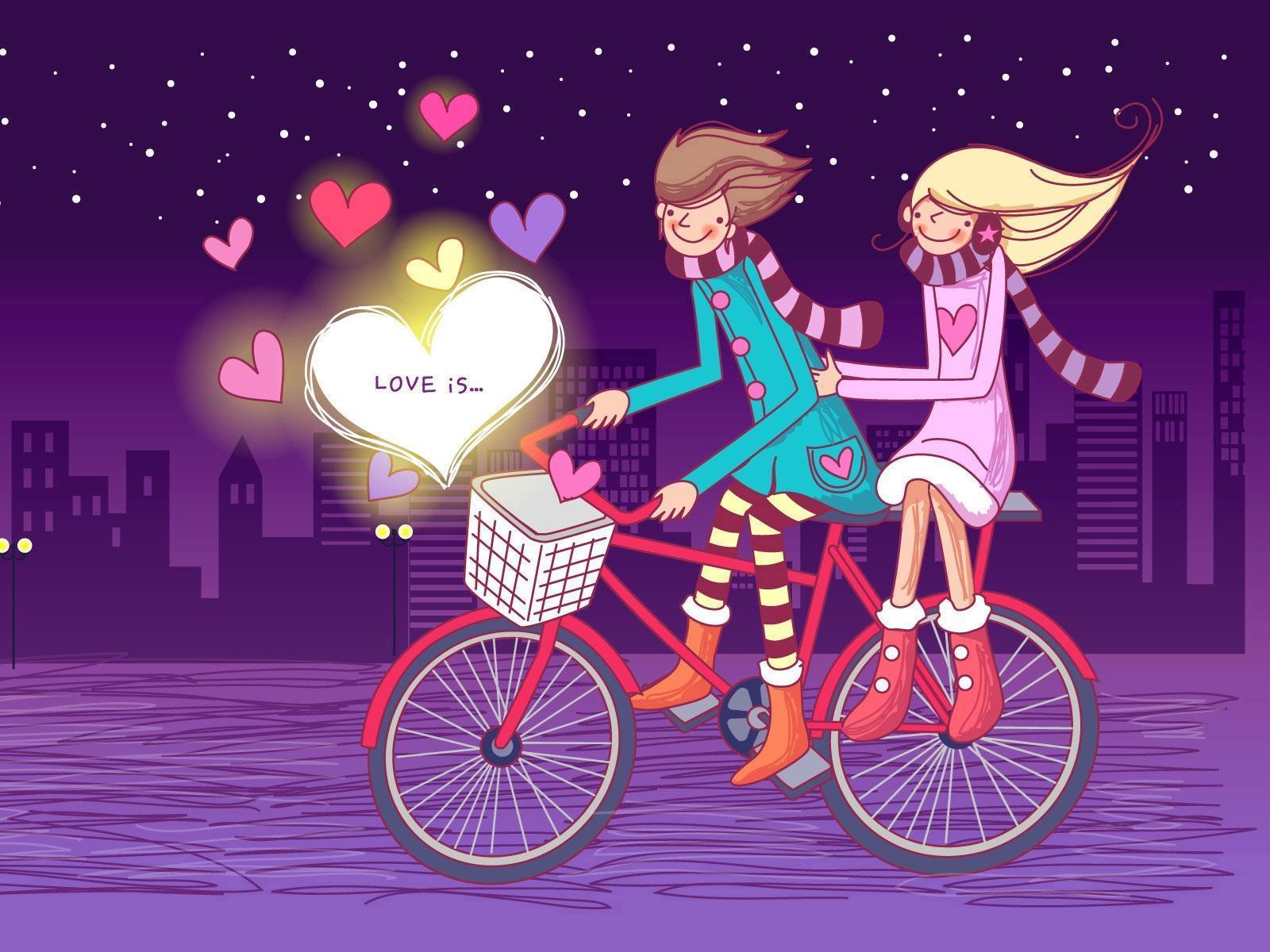 1600x1200 Romantic Couples Anime Wallpaper