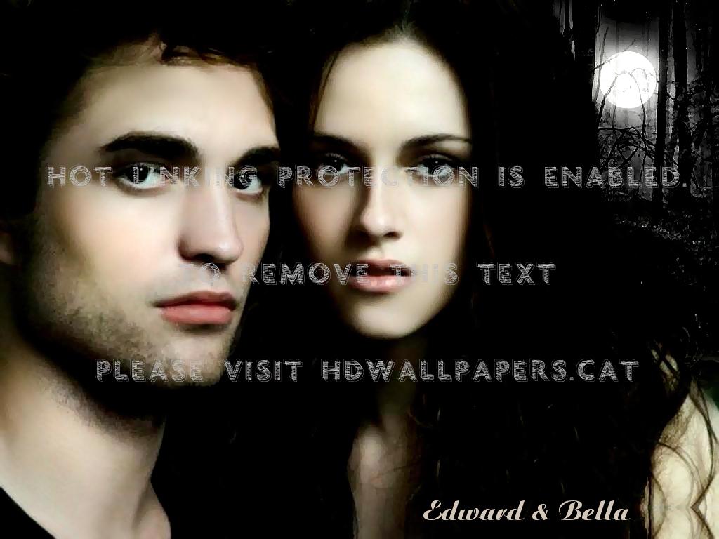 1024x768 twilight edward & bella wallpaper laurent