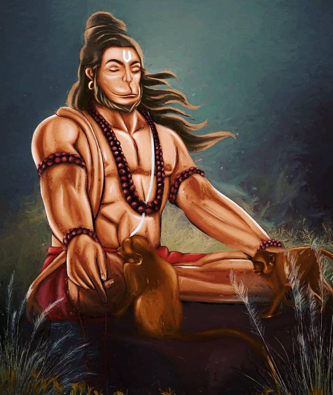 1080x1280 Jai Bajrangbali} God Hanuman Image HD Image to Download