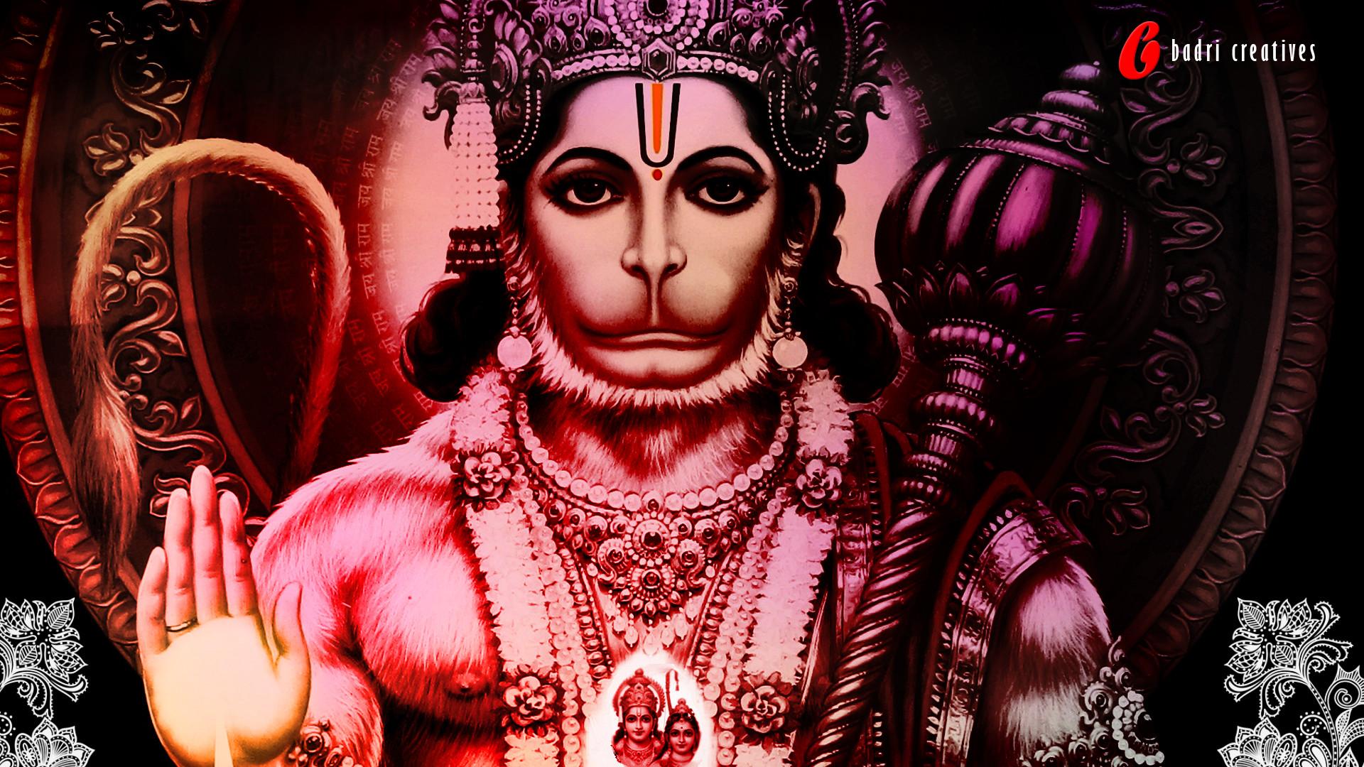 1920x1080 4K wallpaper: Lord Hanuman HD Wallpaper 1080p