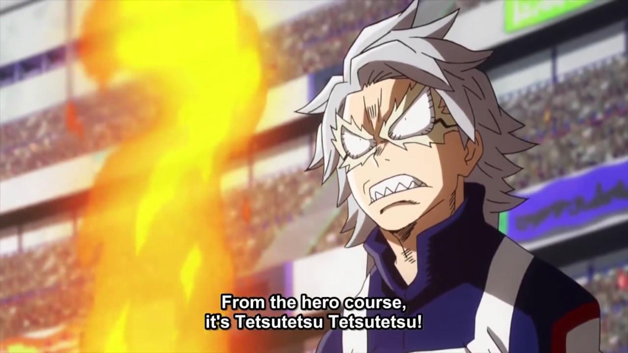 1280x720 boku no hero academia kirishima vs tetsutetsu Top Wallpaper
