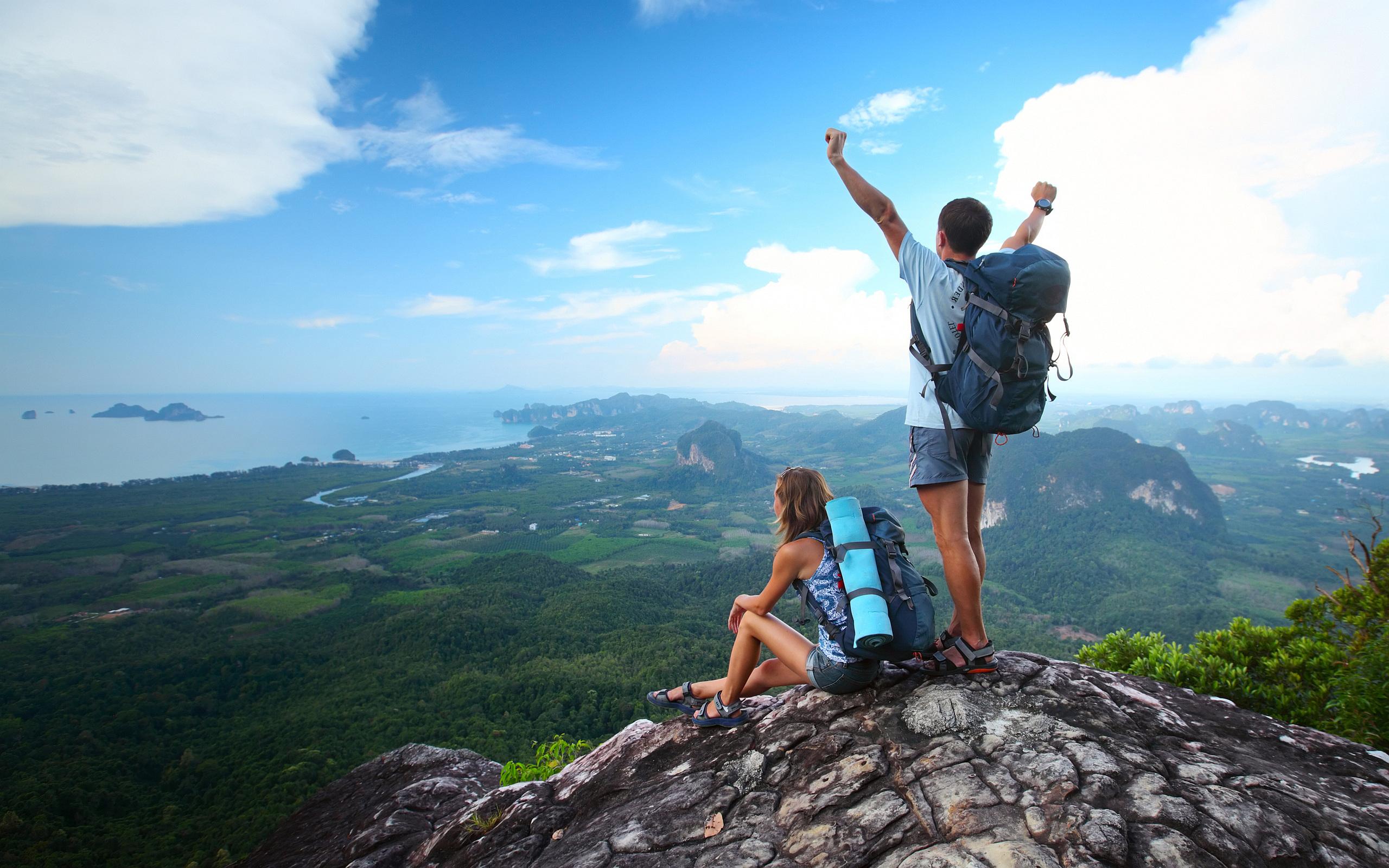 2560x1600 Hiking Outdoor Recreational Activities HD Wallpaper