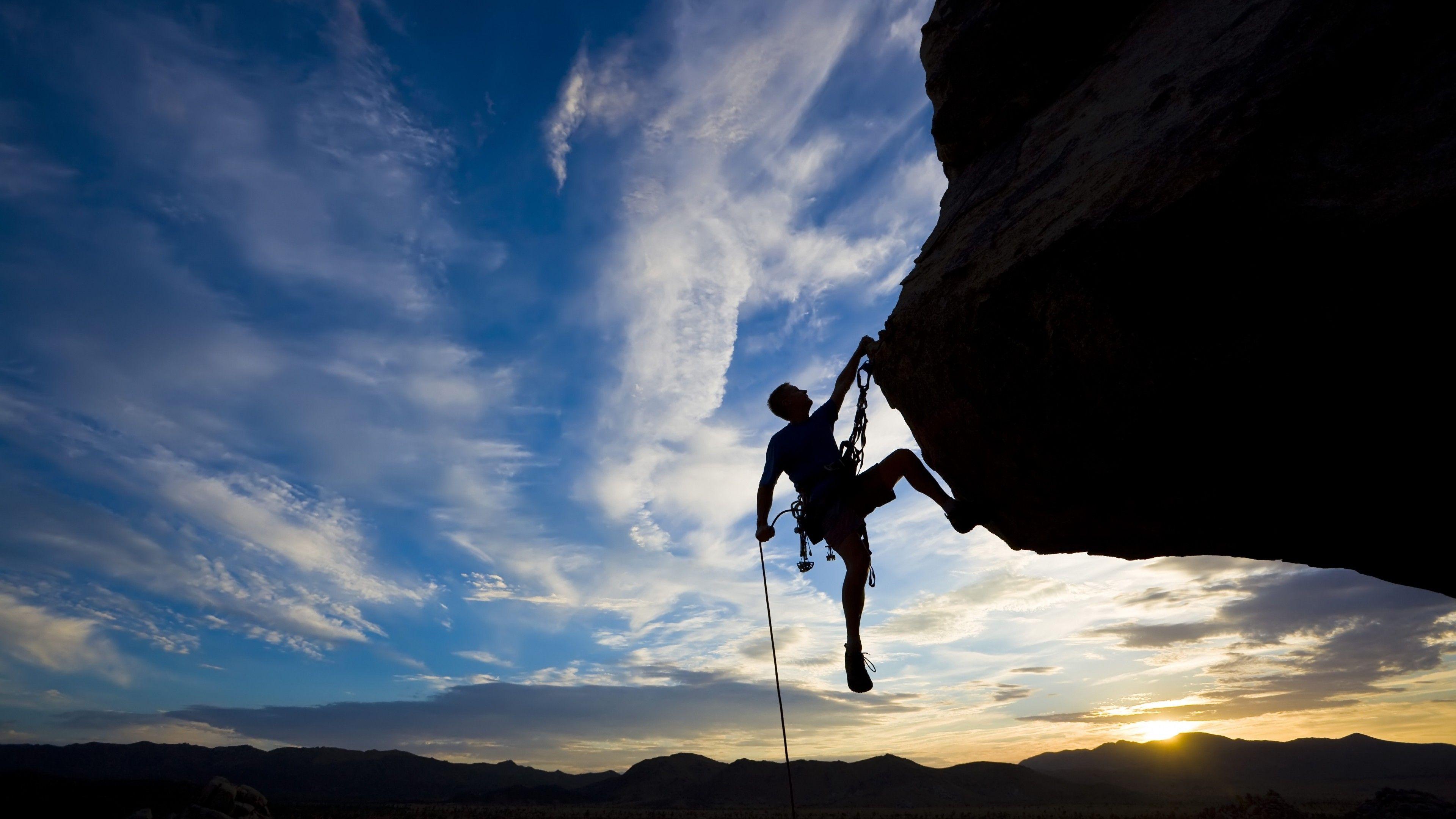 3840x2160 Adventure Mountain Climbing Wallpaper, HD Adventure Mountain Climbing Background