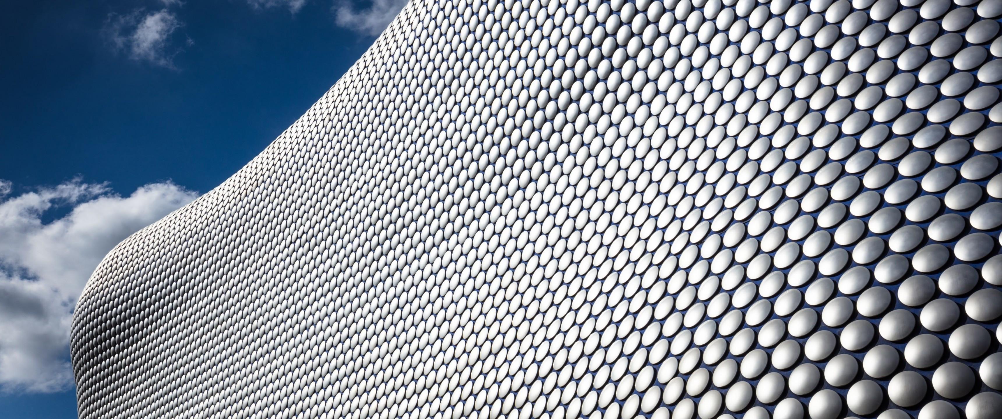 3440x1440 Download 3440x1440 Architecture, Modern, Building, White, Sky Wallpaper