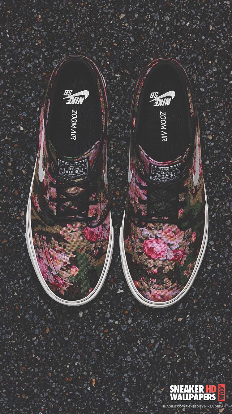 750x1334 Nike SB Zoom Stefan Janoski Digi Floral Wallpaper!.com Favorite Sneakers In 4K, Retina, Mobile And HD Wallpaper Resolutions!