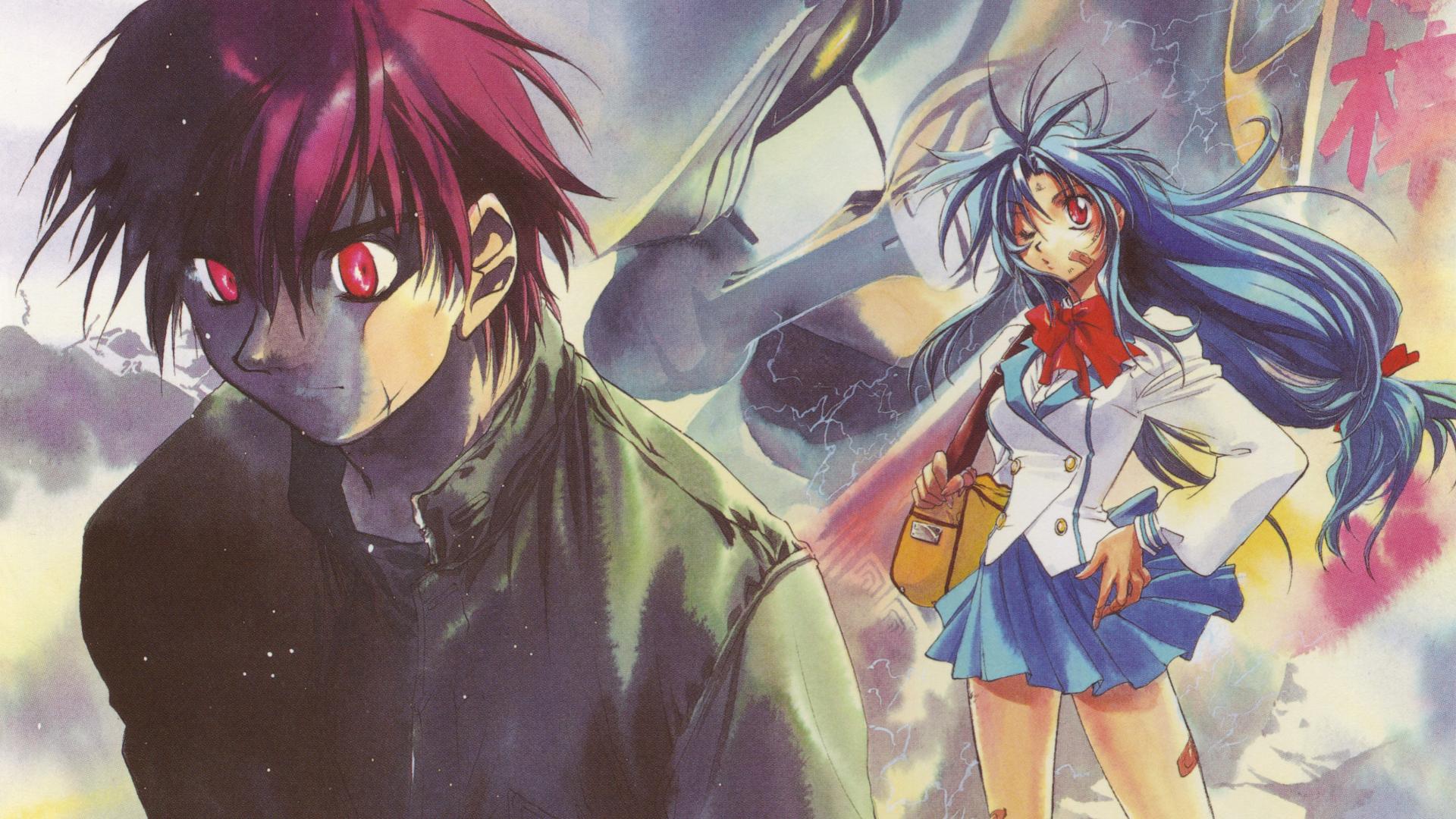 1920x1080 Kaname Chidori Sousuke Sagara Full Metal Panic Fumoffu