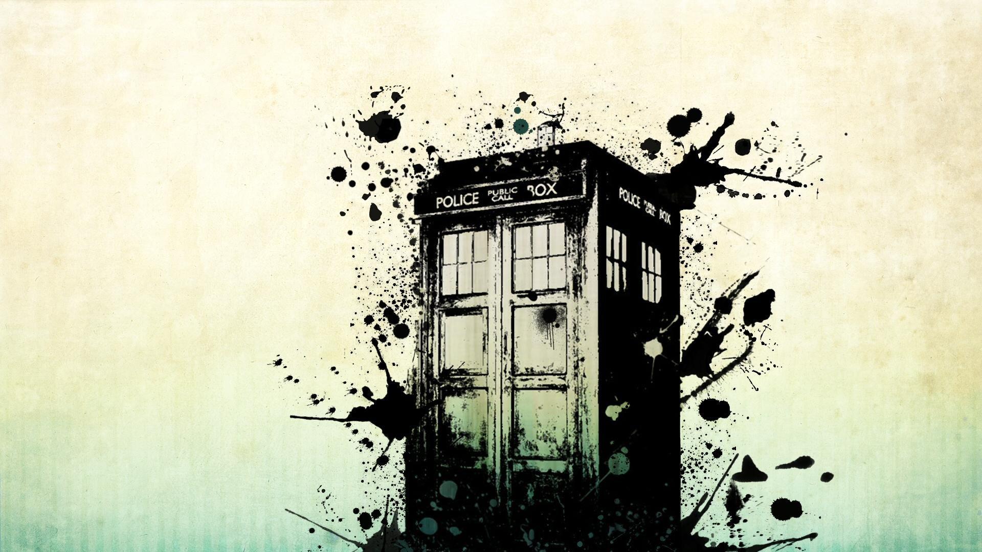 1920x1080 Doctor Who Ink Outline. Tardis art, Doctor who art, Tardis wallpaper