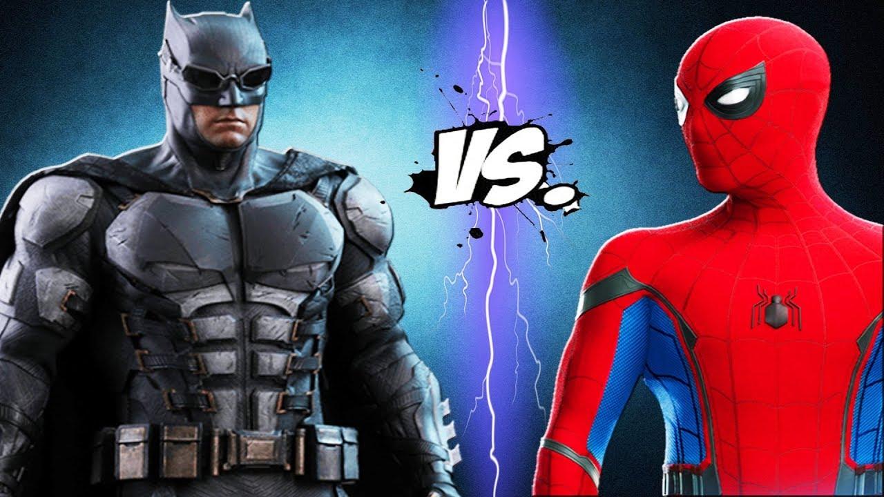 1280x720 SPIDERMAN Vs BATMAN (Justice League) Vs Spider Man (Homecoming)