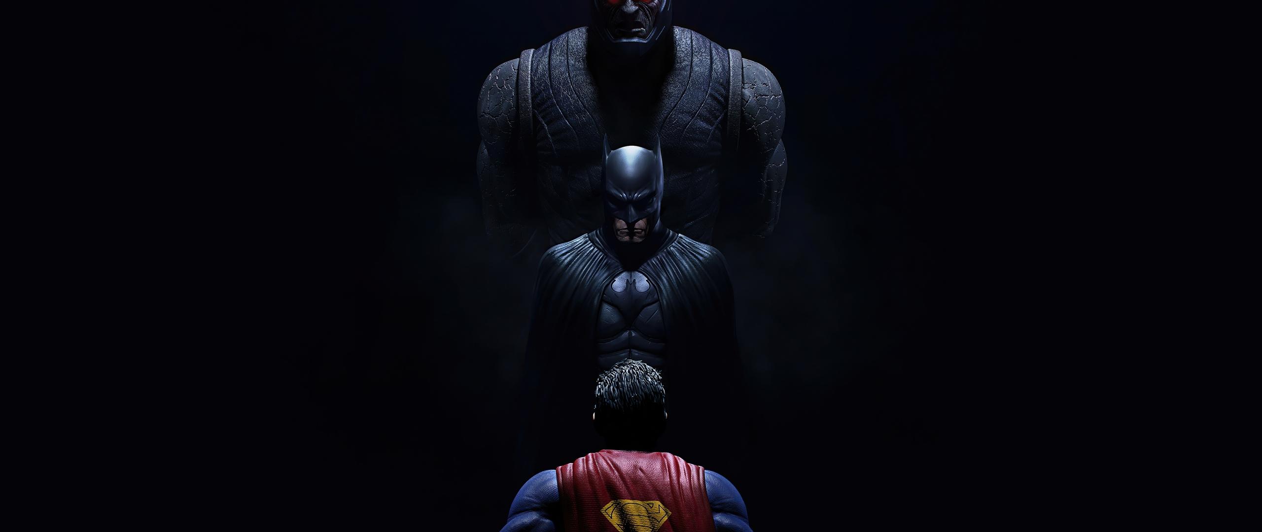 2560x1080 Download 2560x1080 wallpaper darkseid & batman vs superman, dark, dual wide, widescreen, 2560x1080 HD image, background, 24986