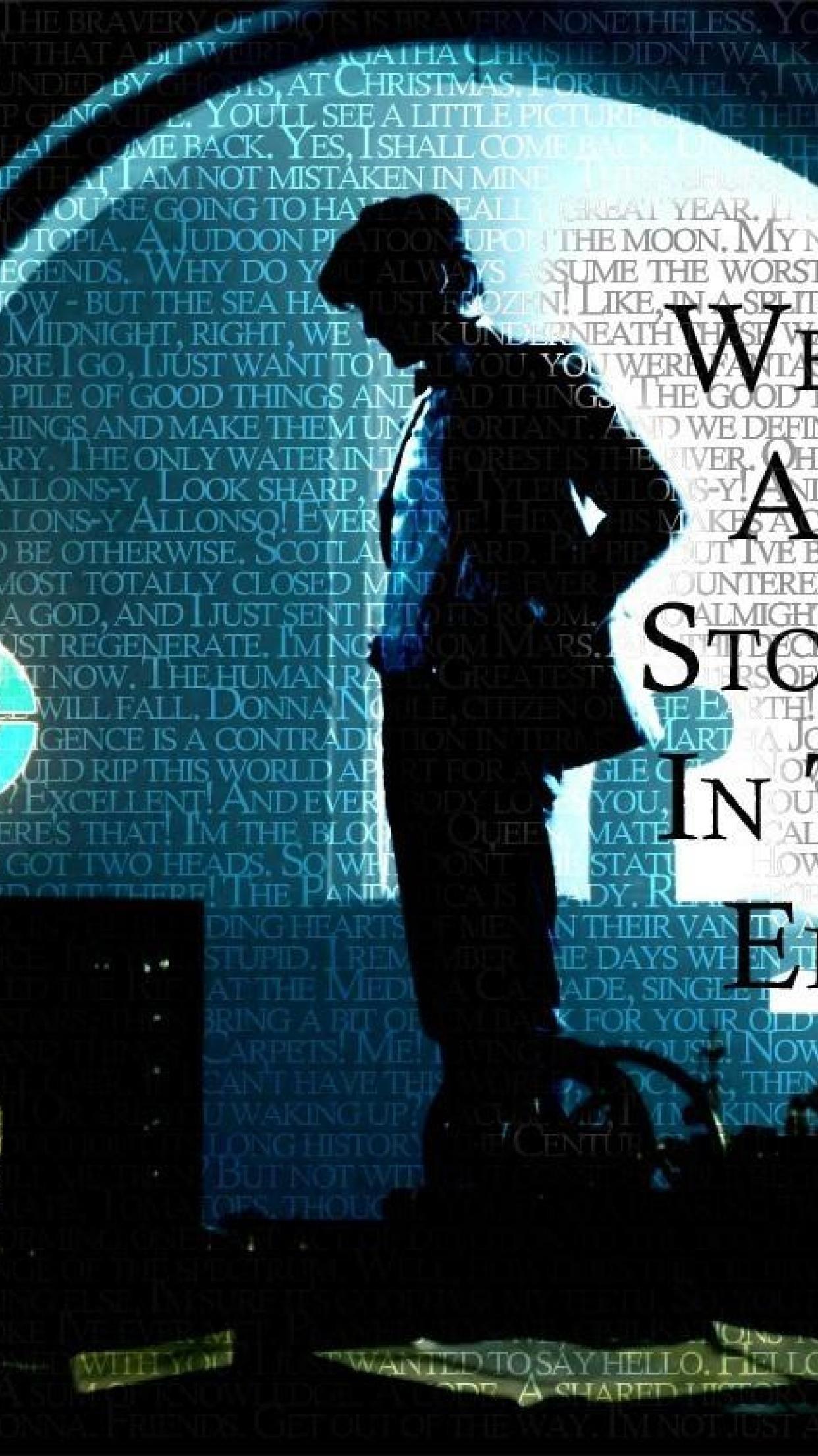 1242x2208 Doctor Who Wallpaper Quotes