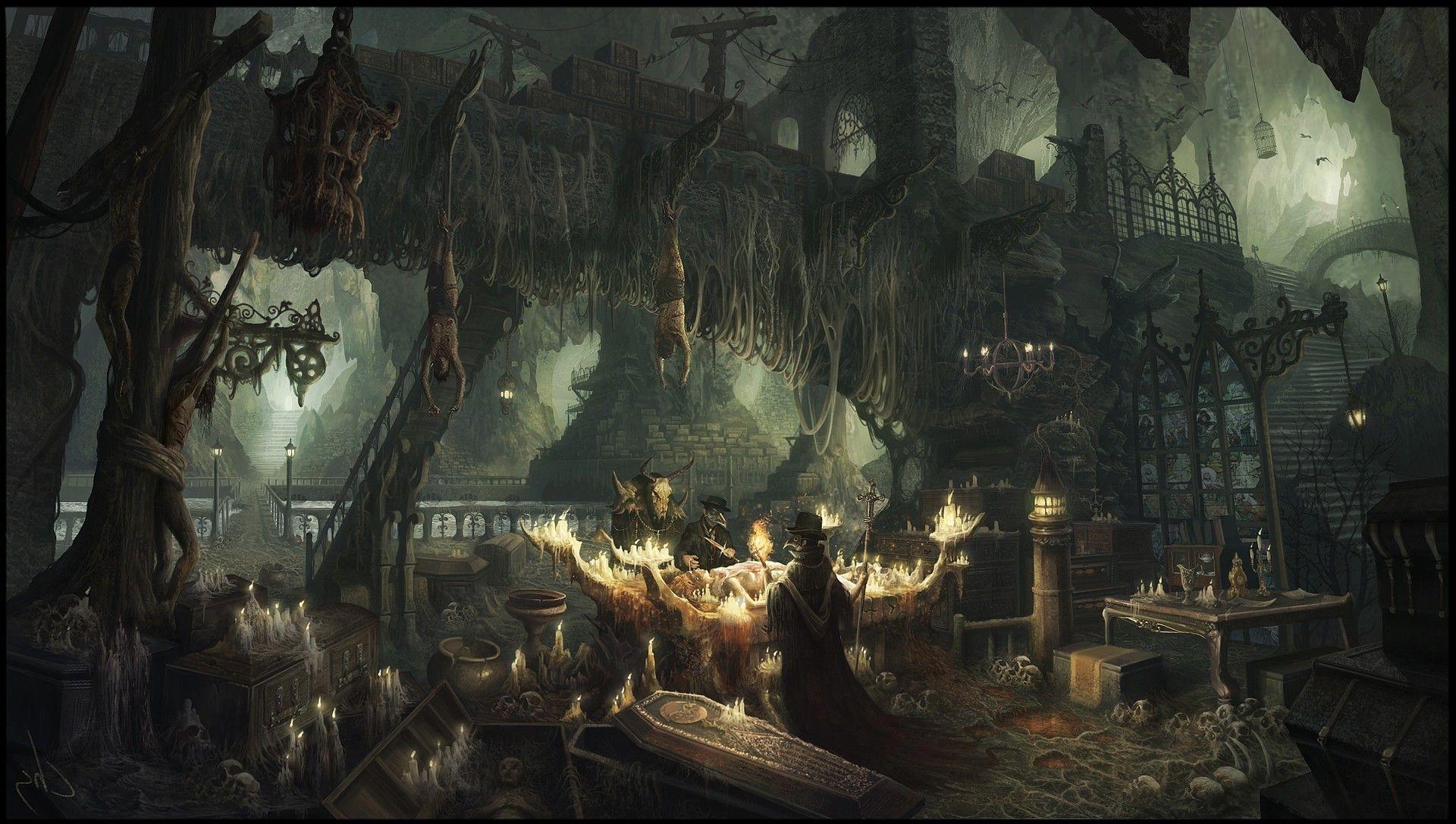 1920x1087 Artwork, Fantasy Art, Plague Doctors, Horror Wallpaper Doctor Pc Background