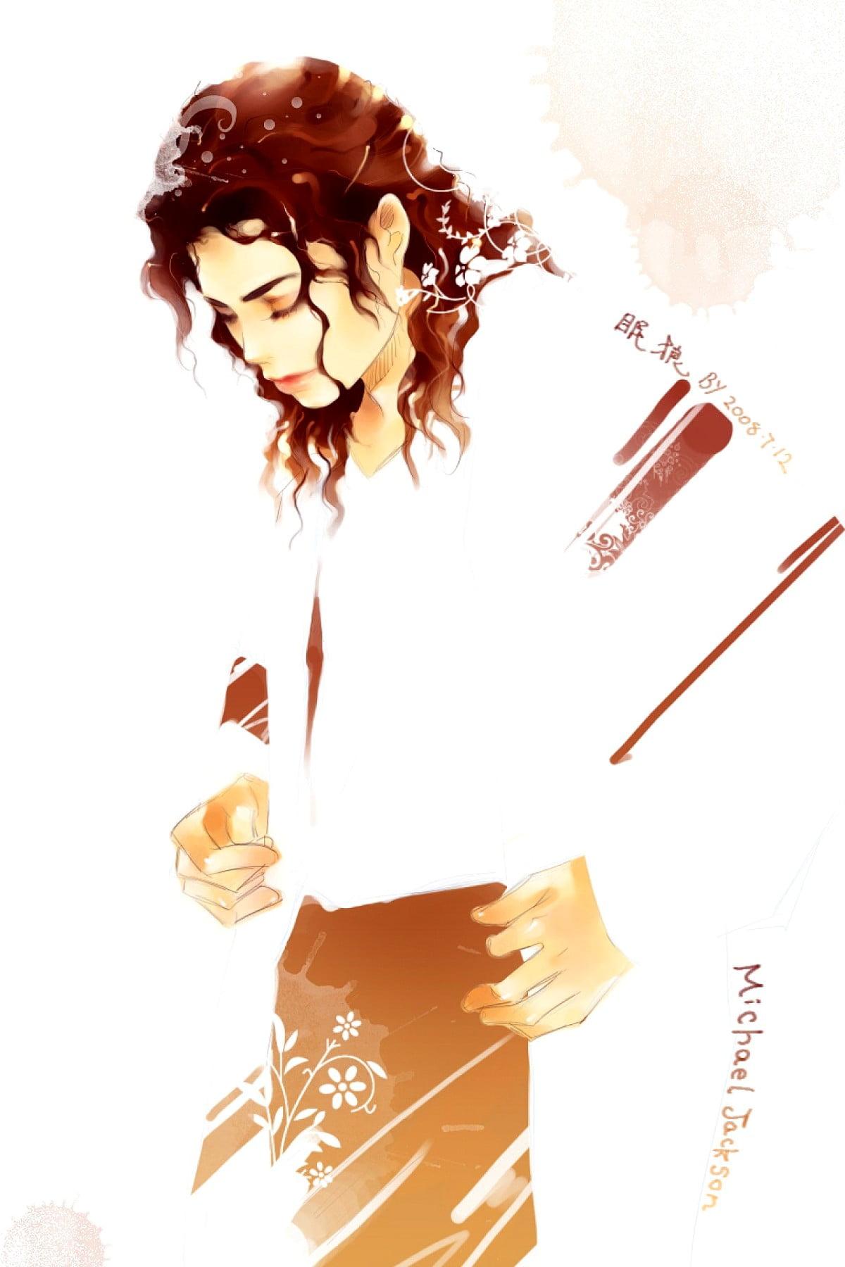 1200x1800 Michael Jackson, Sketch, Cartoons wallpaper. Best Free background