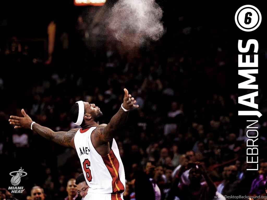1024x768 Lebron James Miami Heat Wallpaper HD Desktop Background