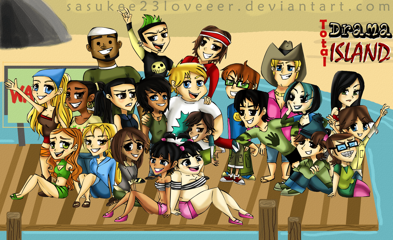 1600x979 total drama island cartoon wallpaper total drama island Wallpaper
