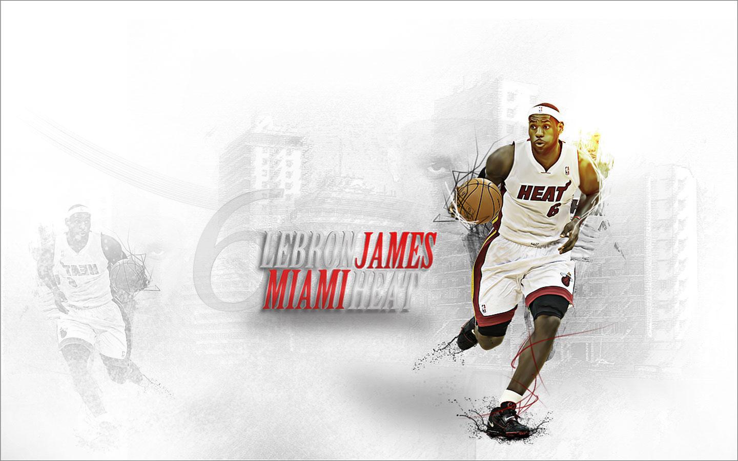 1440x900 Lebron James Miami Heat Wallpaper For Desktop