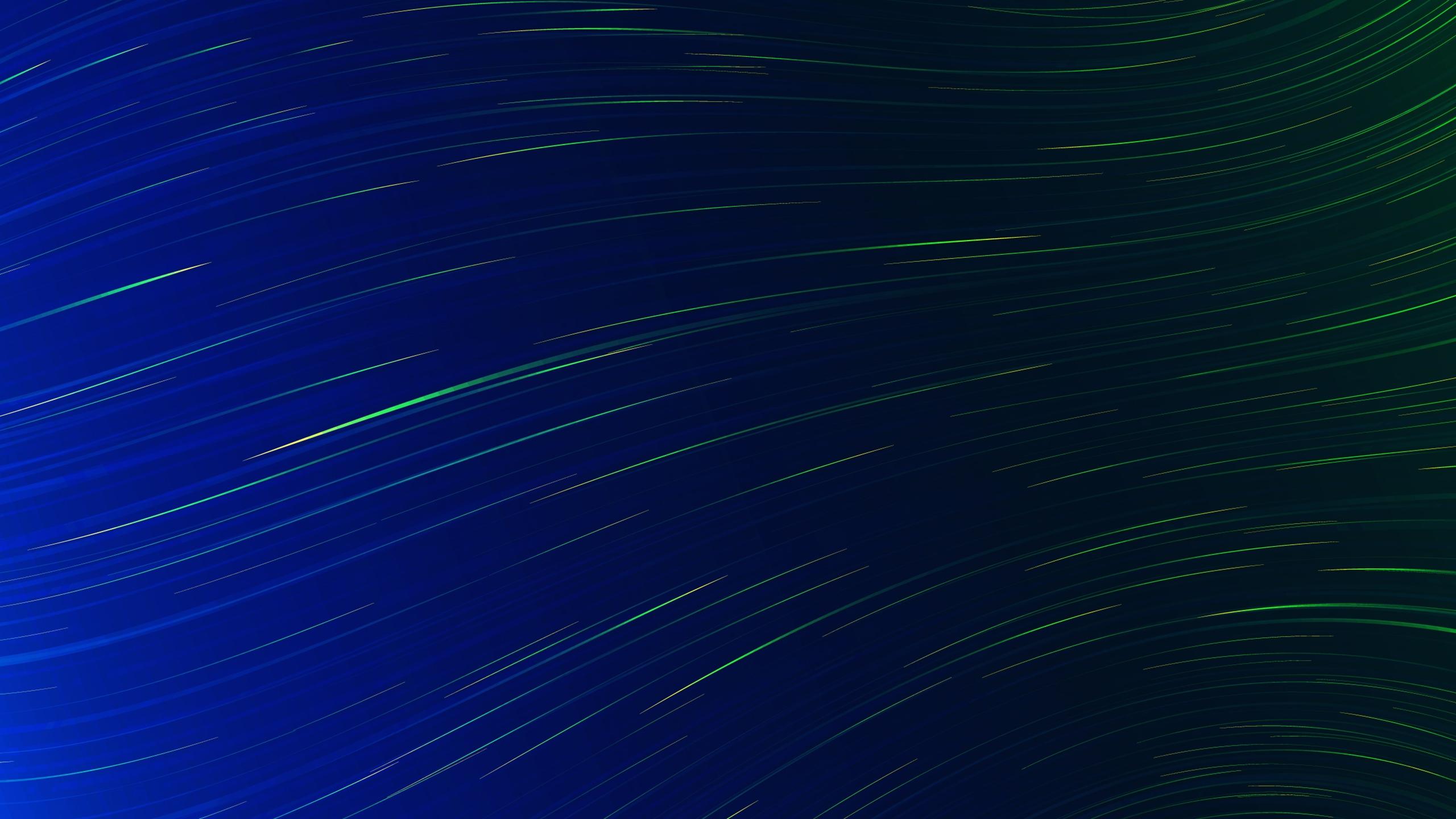 2560x1440 Download 2560x1440 Electric Trails, Lines, Waves Wallpaper for iMac 27 inch