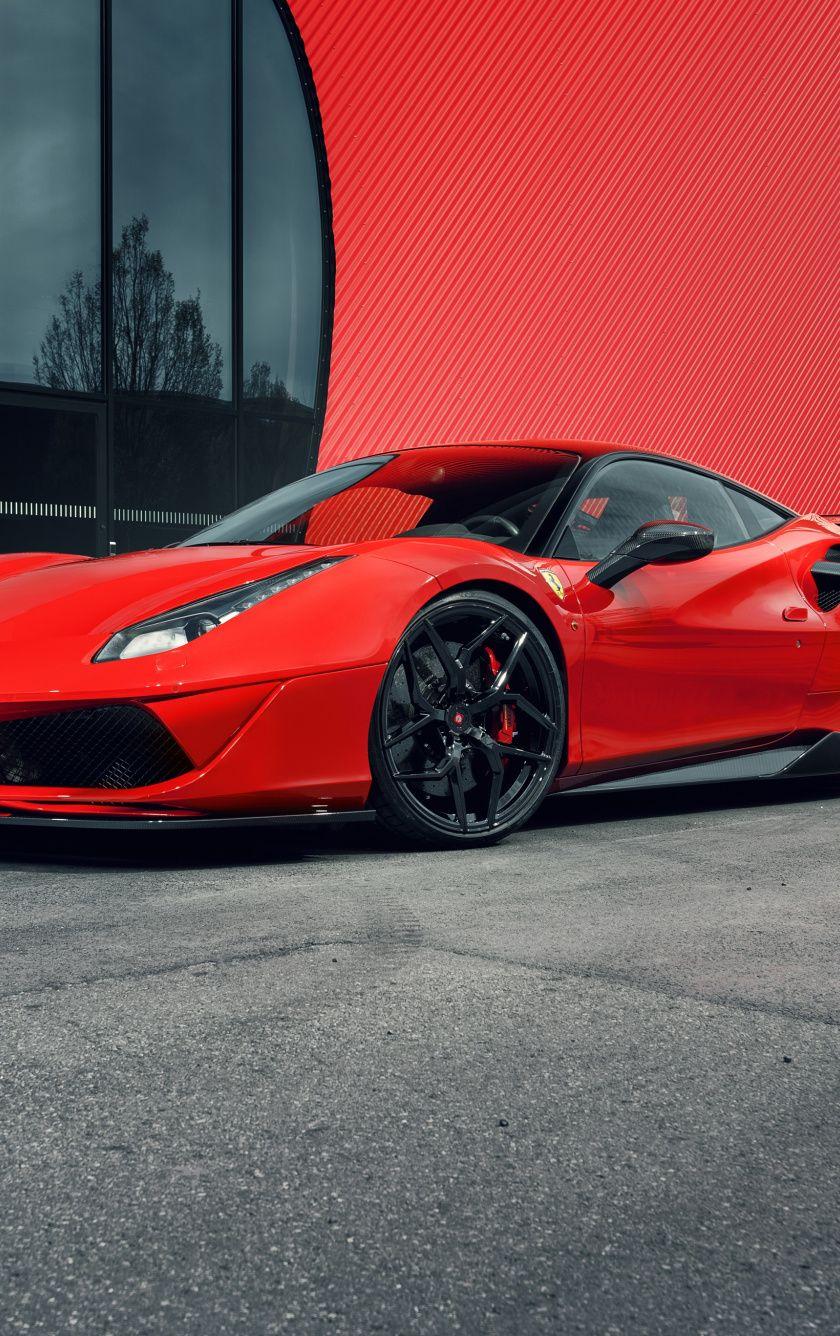 840x1336 Downaload Red, supercar, Ferrari 488 GTB wallpaper, 840x iPhone