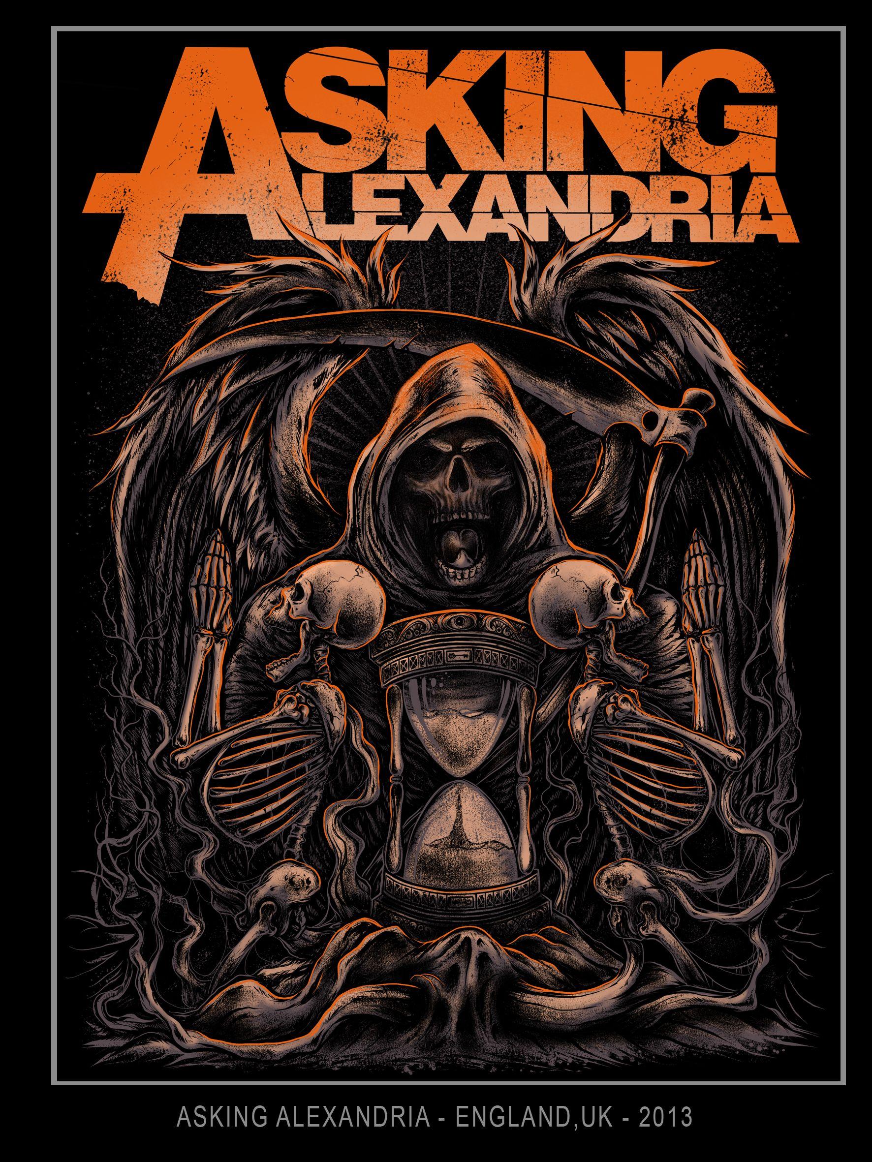 1772x2362 Asking Alexandria Band Wallpaper