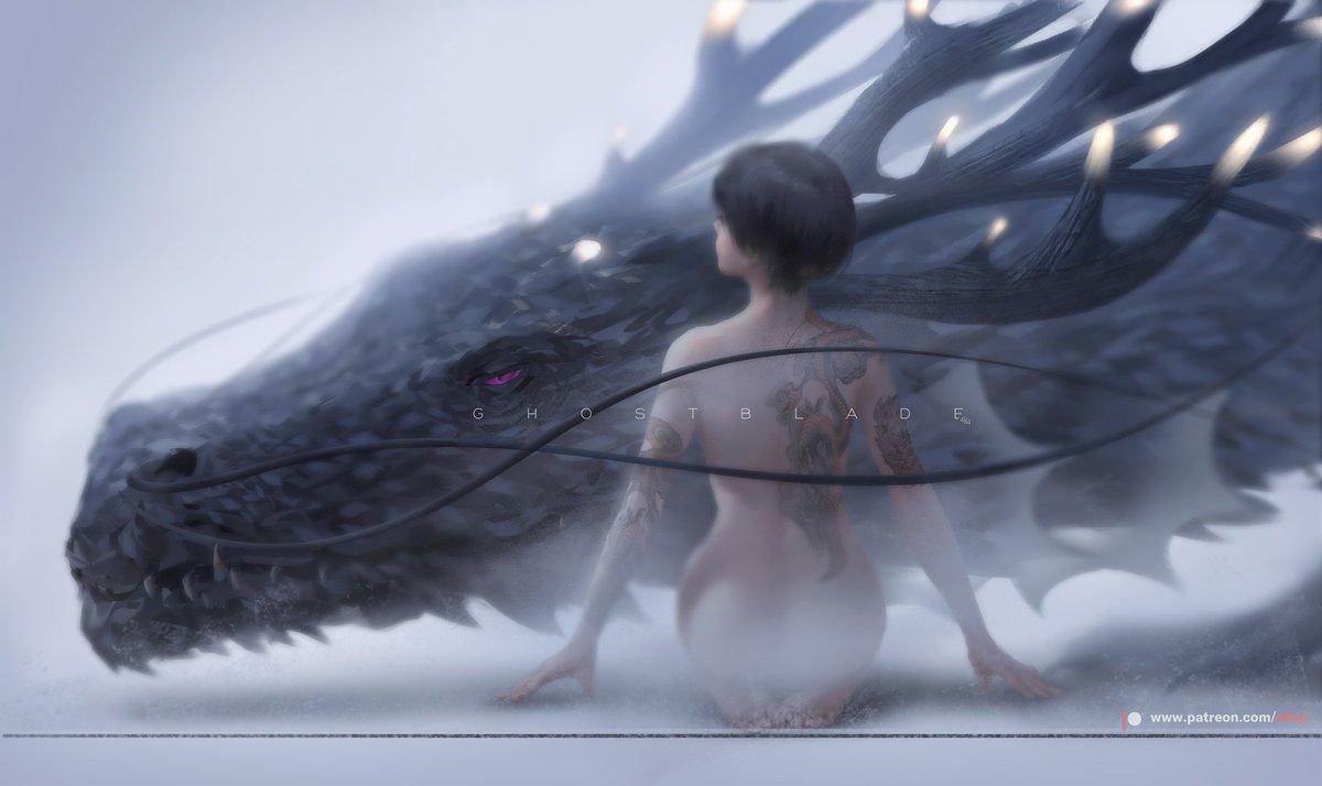 1200x714 WLOP 4k 8k Wallpaper, Original File, Brush Set And Painting Process Video Will Be Provided To Supporters On My Patreon