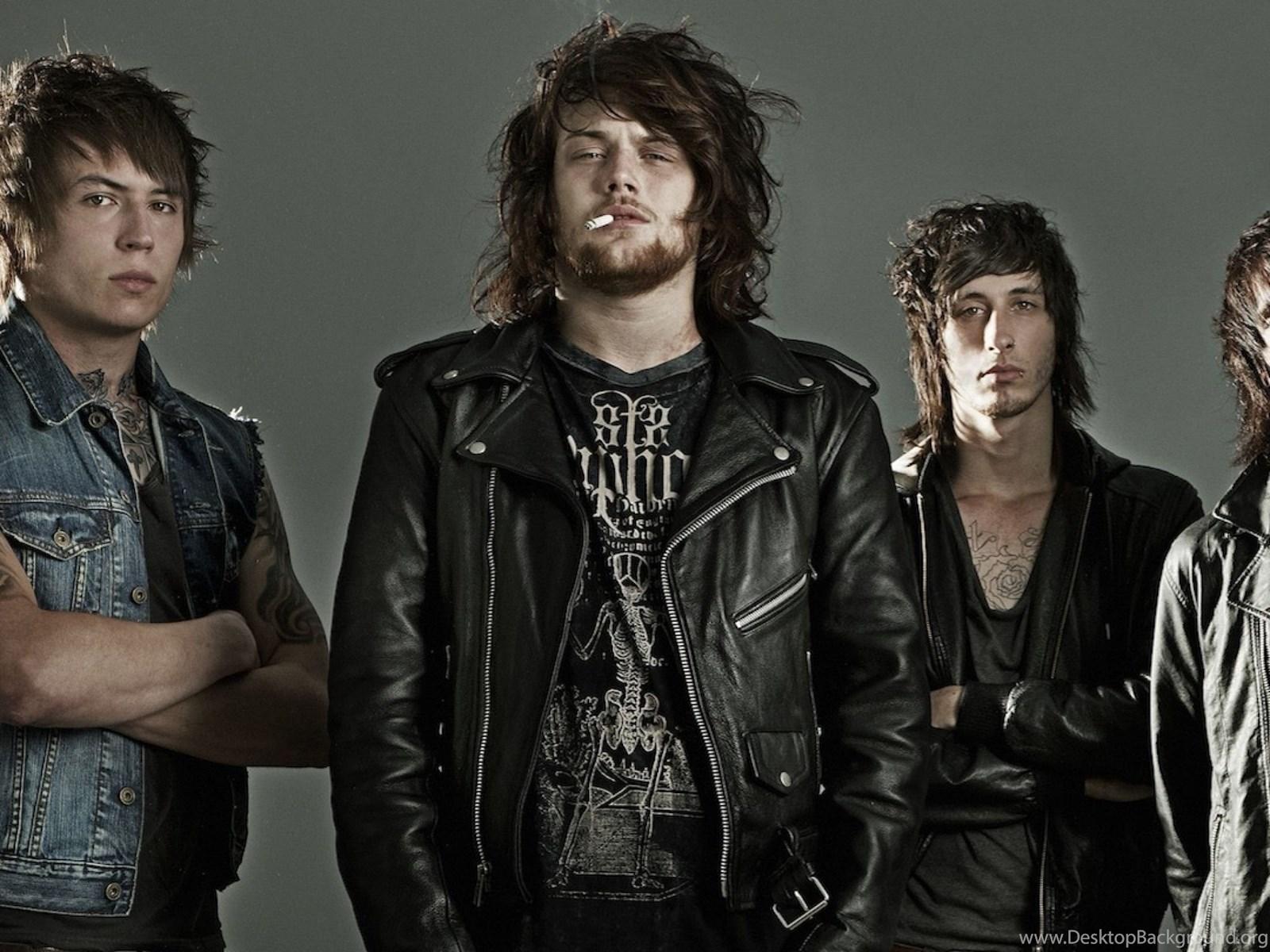 1600x1200 Download Wallpaper 2048x2048 Asking Alexandria, Band, Tattoo. Desktop Background