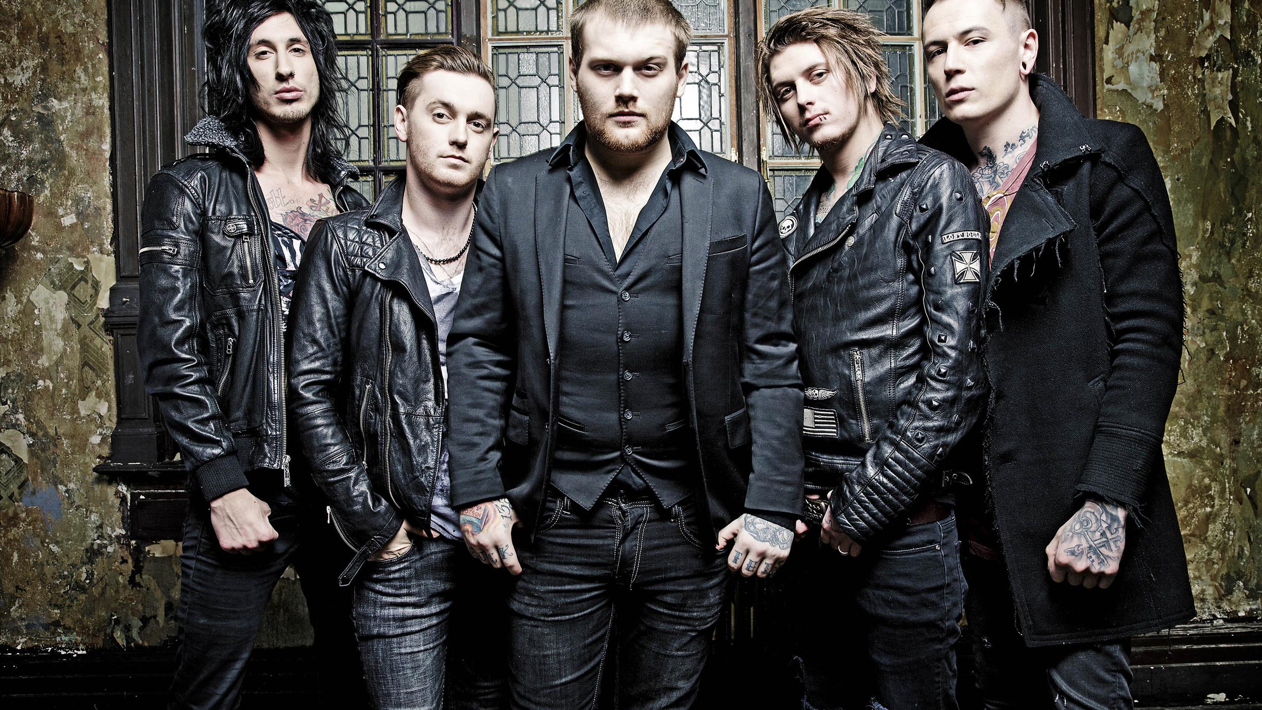 2560x1440 music, rock, bands, asking alexandria, asking alexandria
