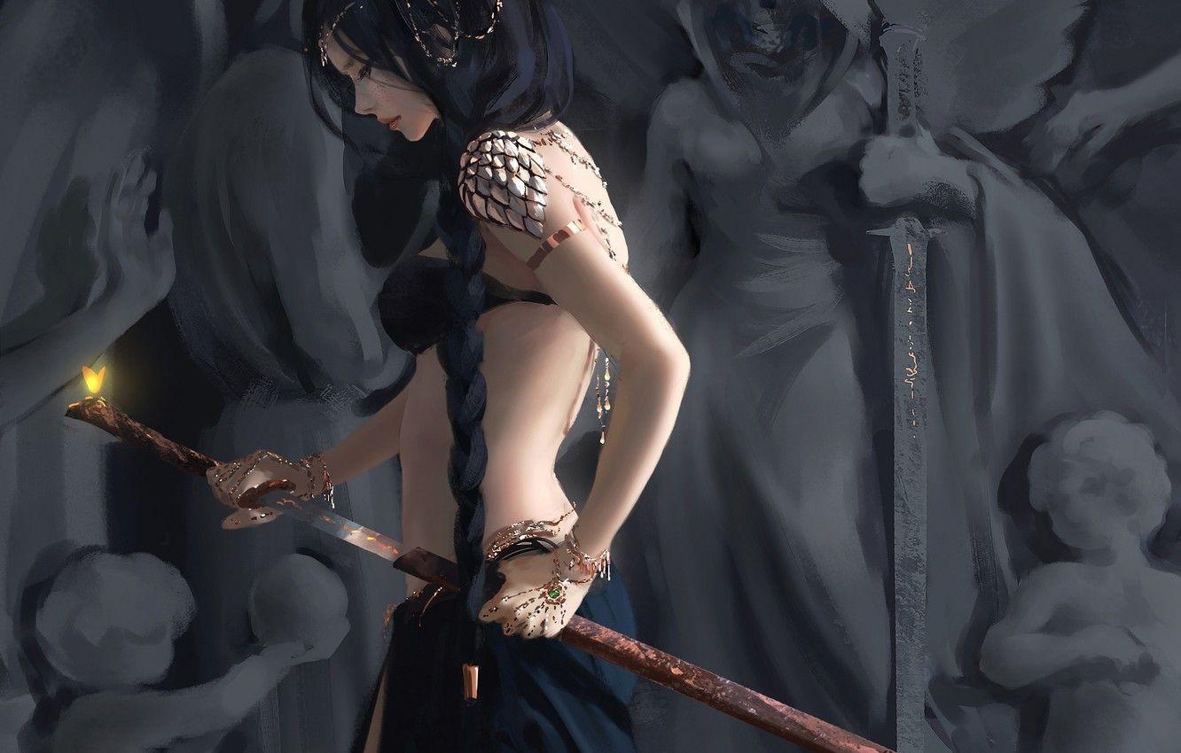 1332x850 Ghost Blade Ultra HD Wallpaper