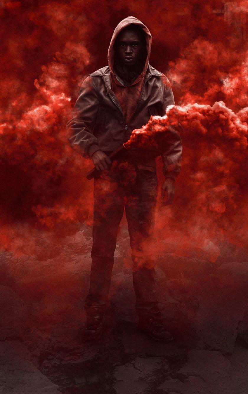 840x1336 Downaload Captive State, movie, red smoke, 2019 wallpaper, 840x1336